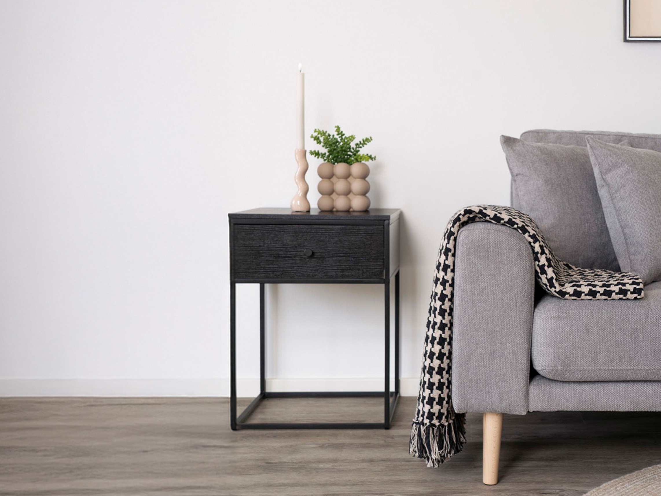 Mesa de apoio Sorbeni 112 (Preto)