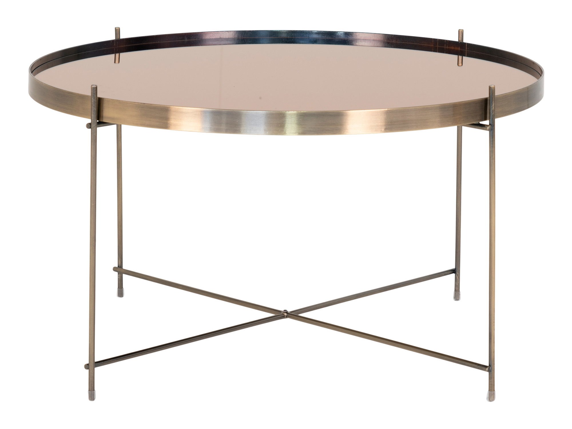 Mesa de centro Brea 128 (Dourado)