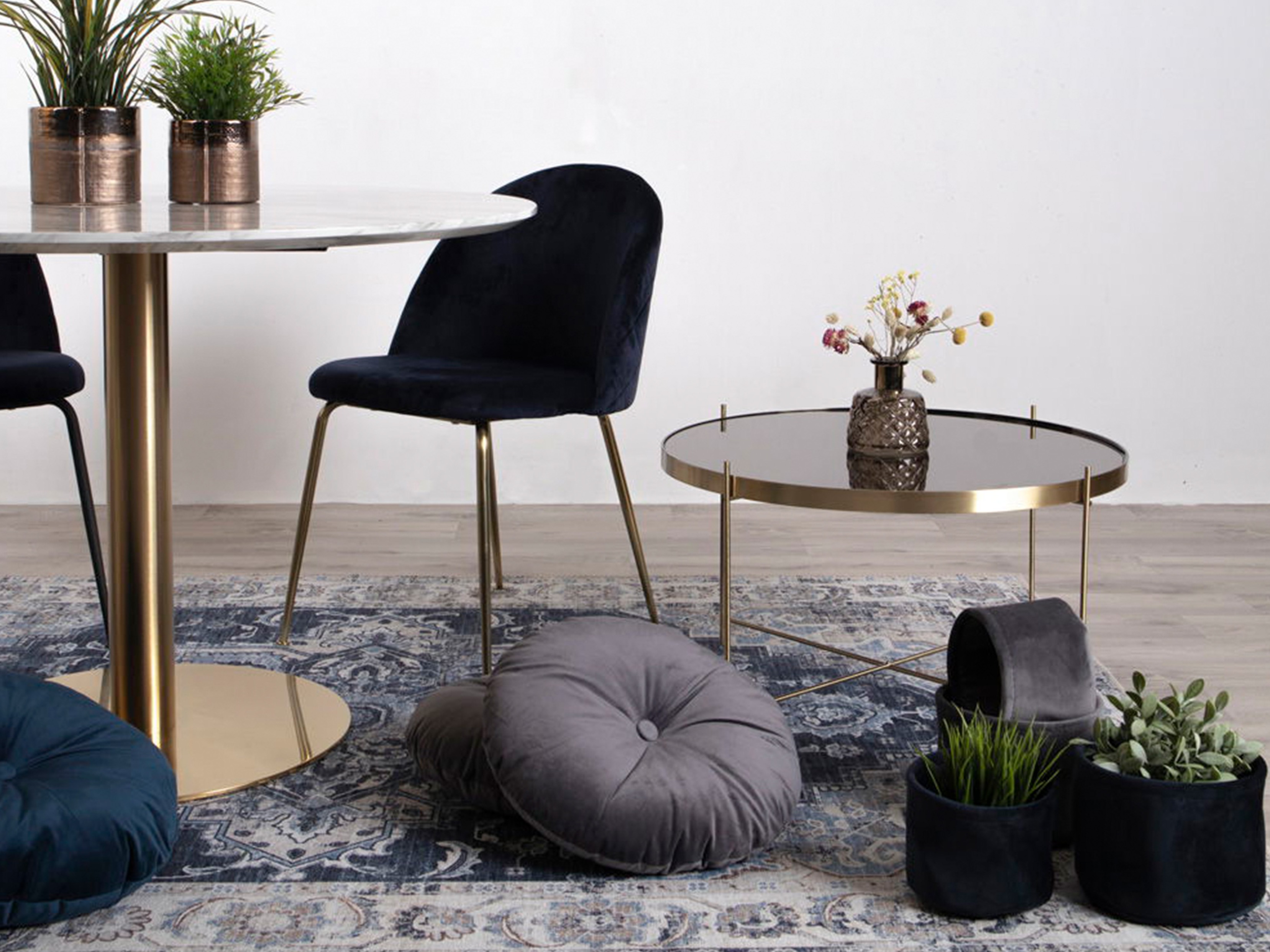Mesa de centro Brea 128 (Dourado)