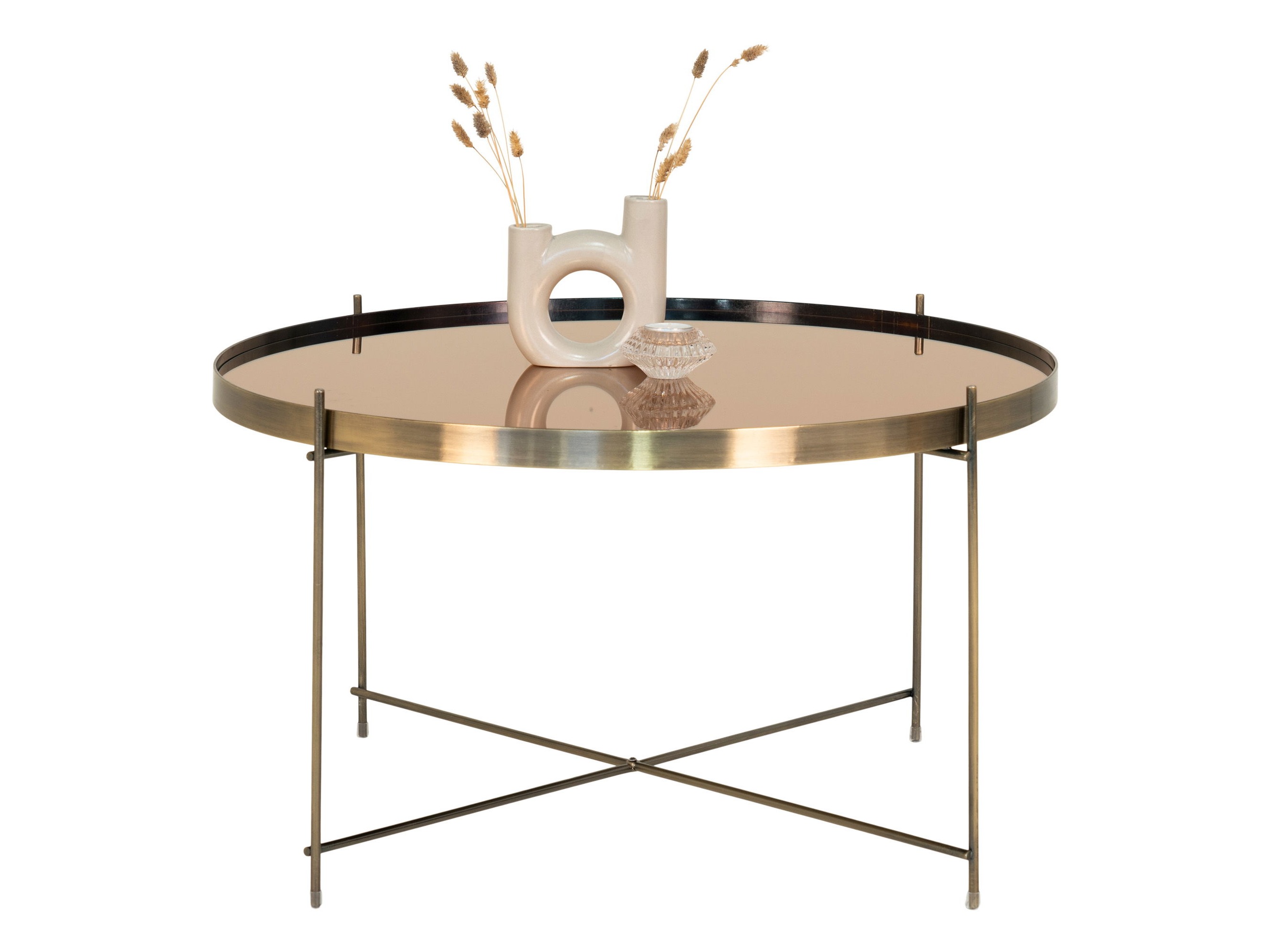 Mesa de centro Brea 128 (Dourado)