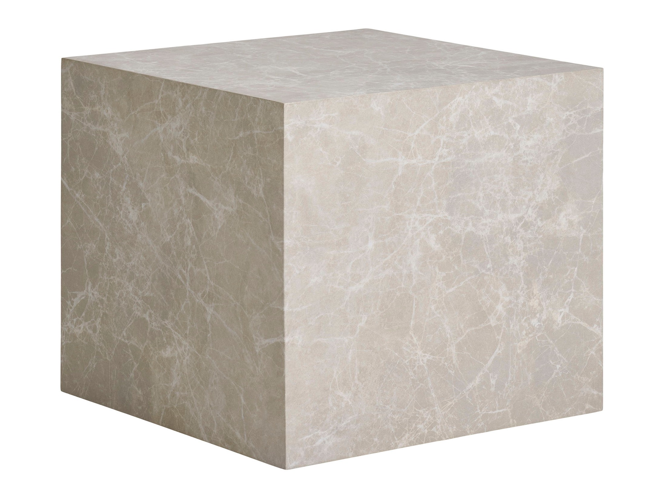 Conjunto de mesa de centro Catavie 103 (Bege + Cinzento mármore)