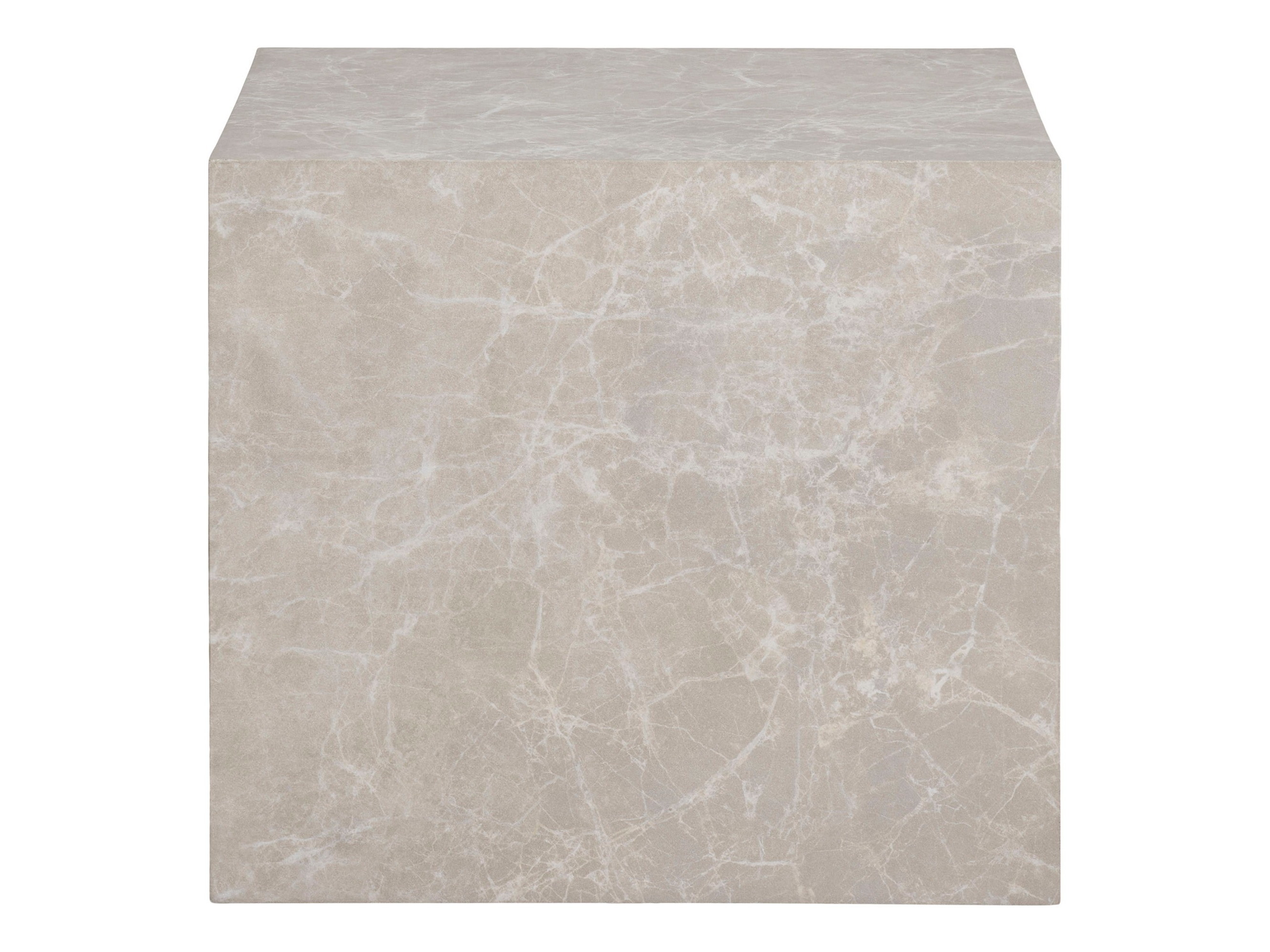 Conjunto de mesa de centro Catavie 103 (Bege + Cinzento mármore)