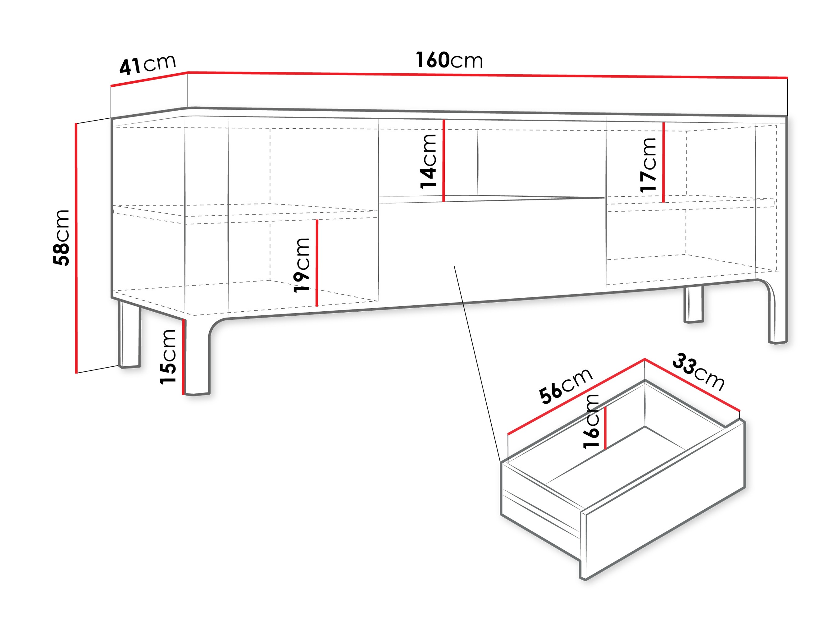 Móvel de TV Mavtoru 103