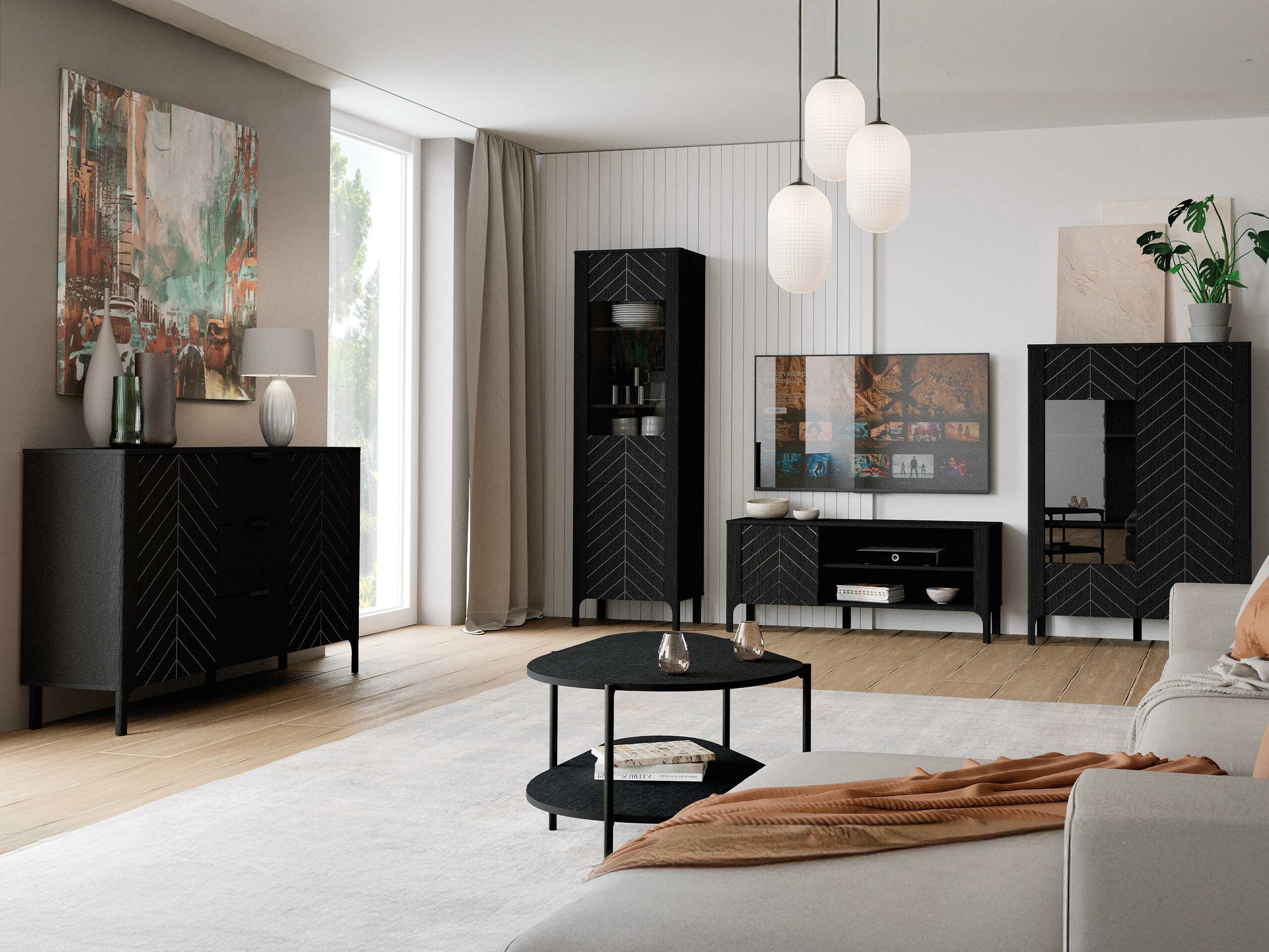 Mesa de centro Mavtoru 109 (Preto)