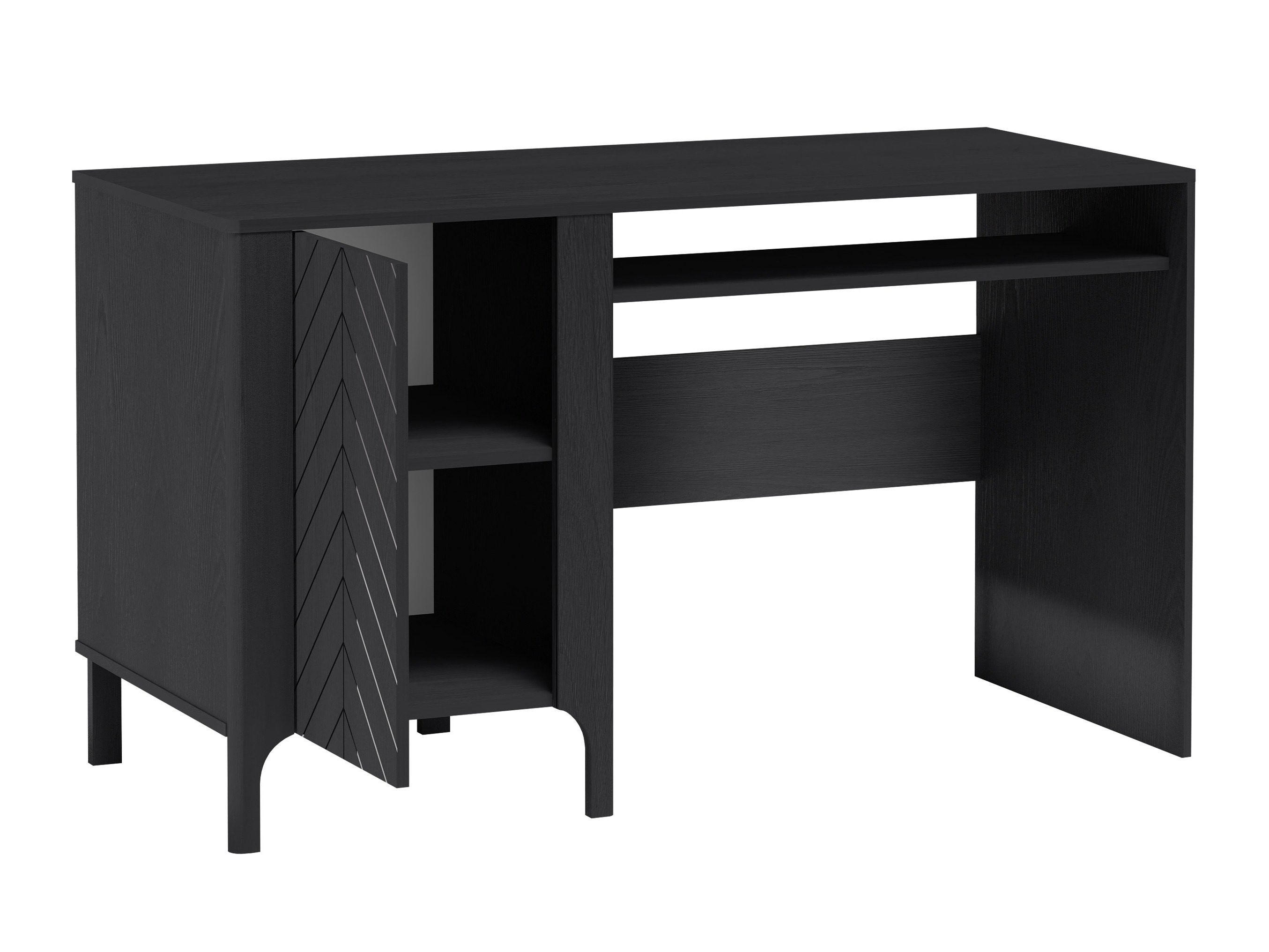 Mesa de escritório Mavtoru 108 (Preto)