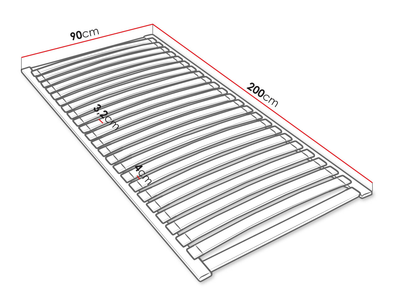 Estrados de cama Dayton 118