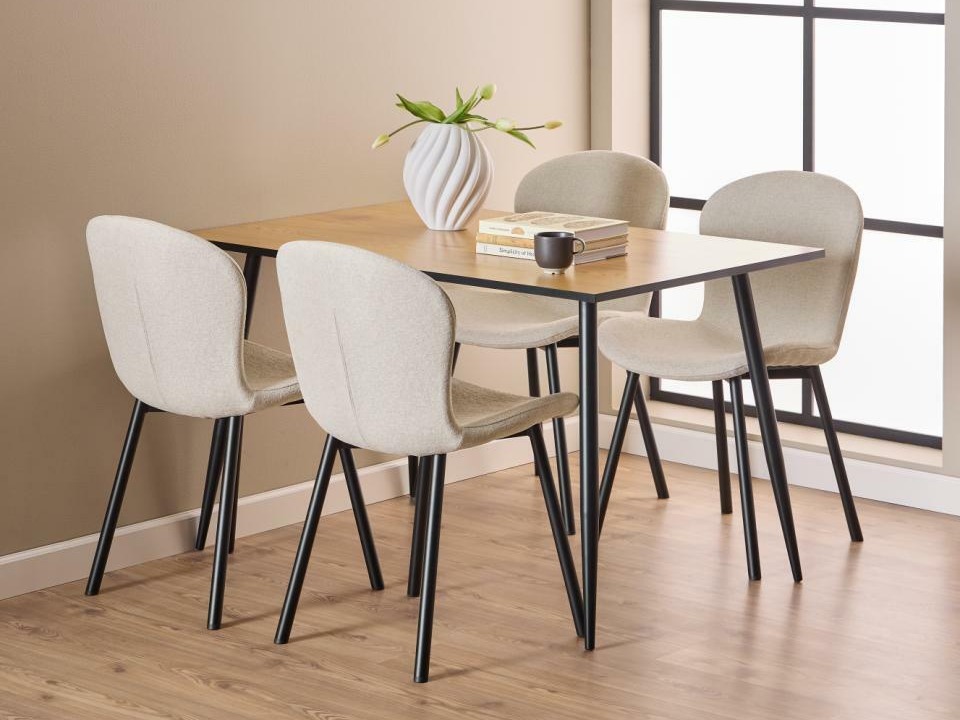 Mesa Norsica 289 (Carvalho selvagem + Preto)