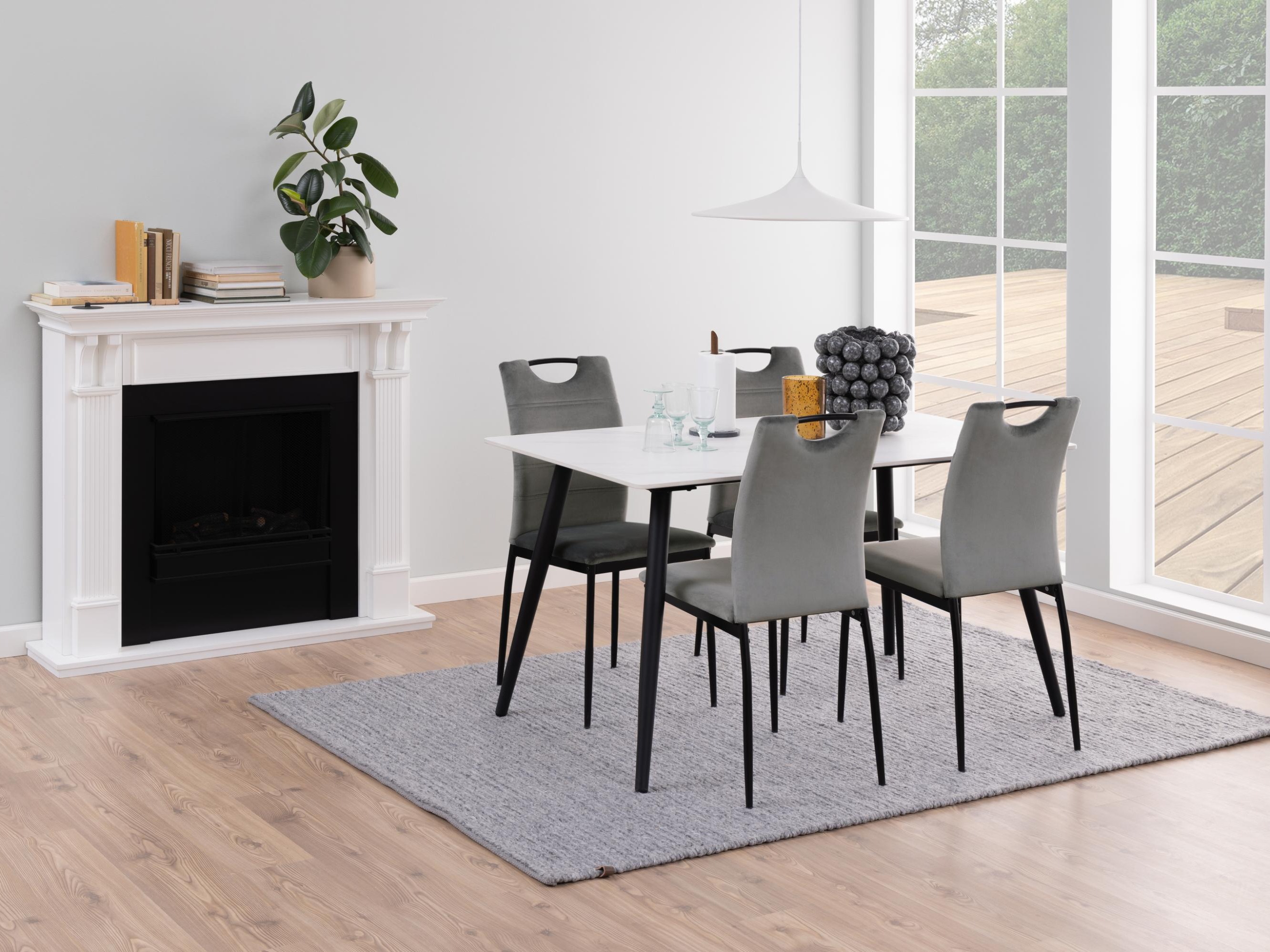 Mesa Norsica 588 (Marmore branco)