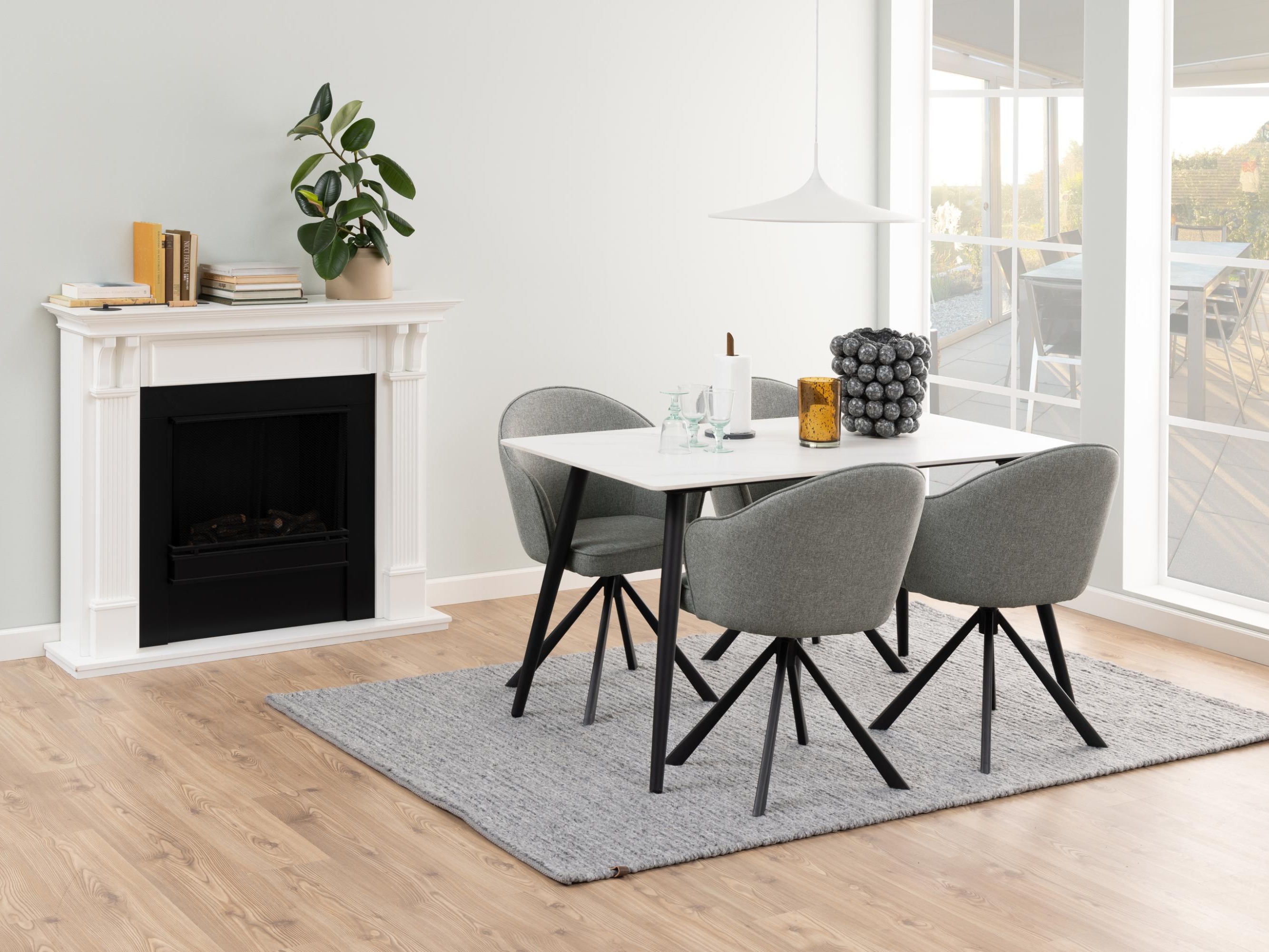 Mesa Norsica 588 (Marmore branco)