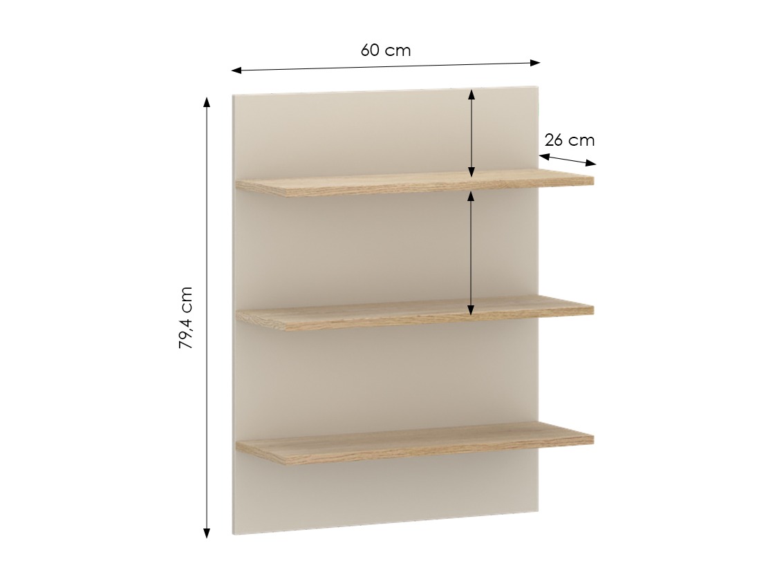 Estante de parede Ontario 223