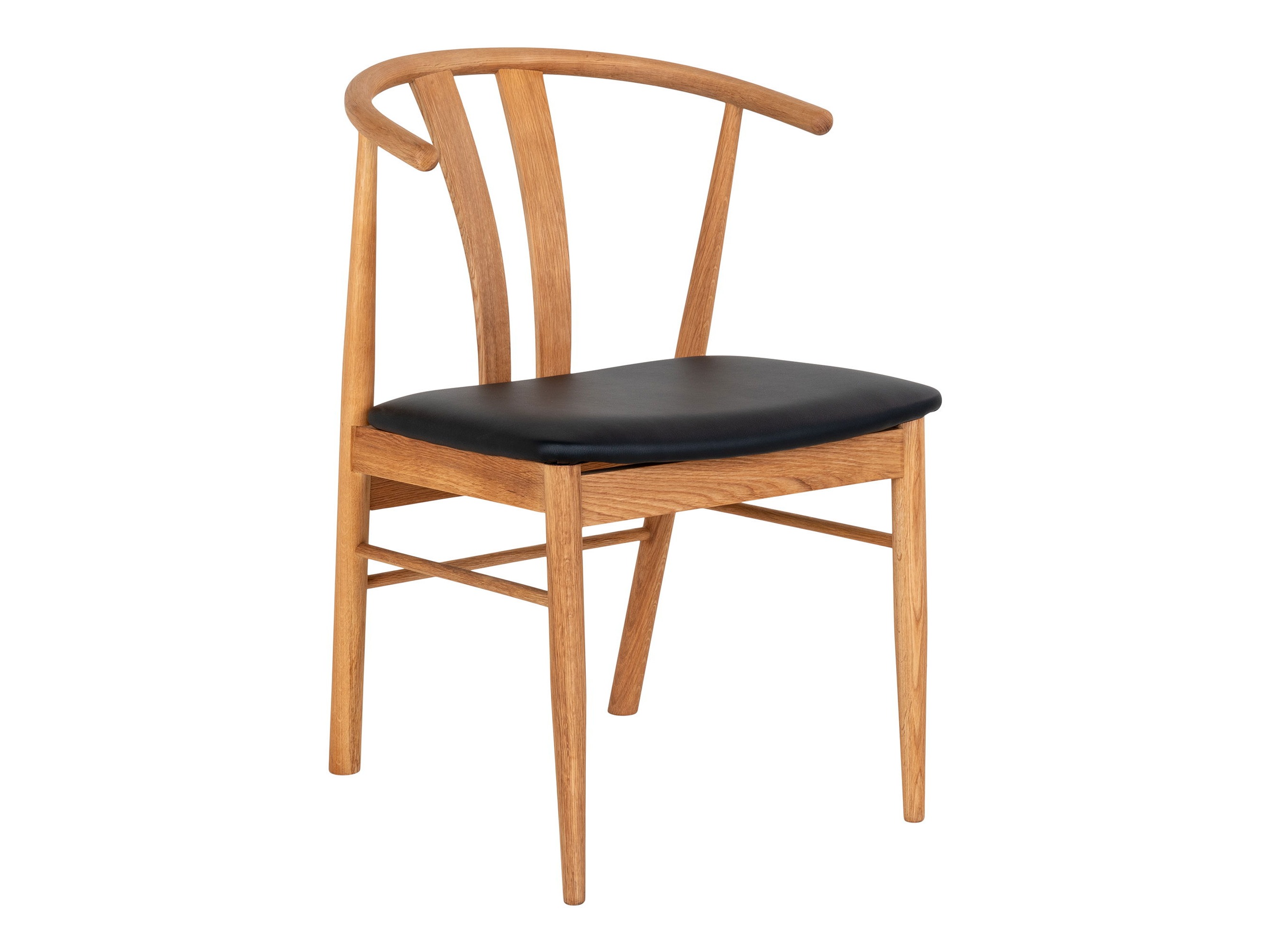 Cadeira Brea 224 (Preto + Carvalho)