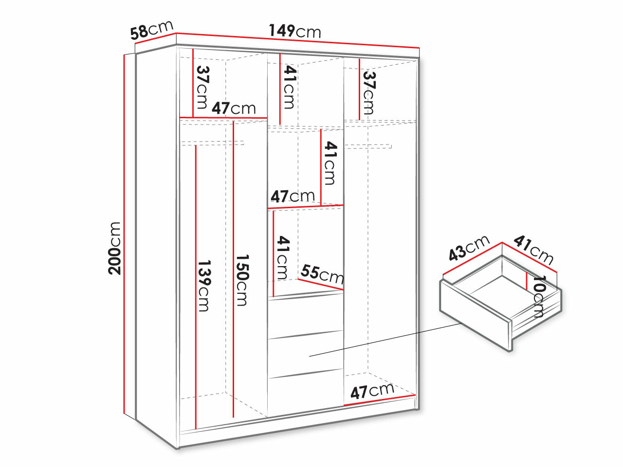 Roupeiro Lombala 103