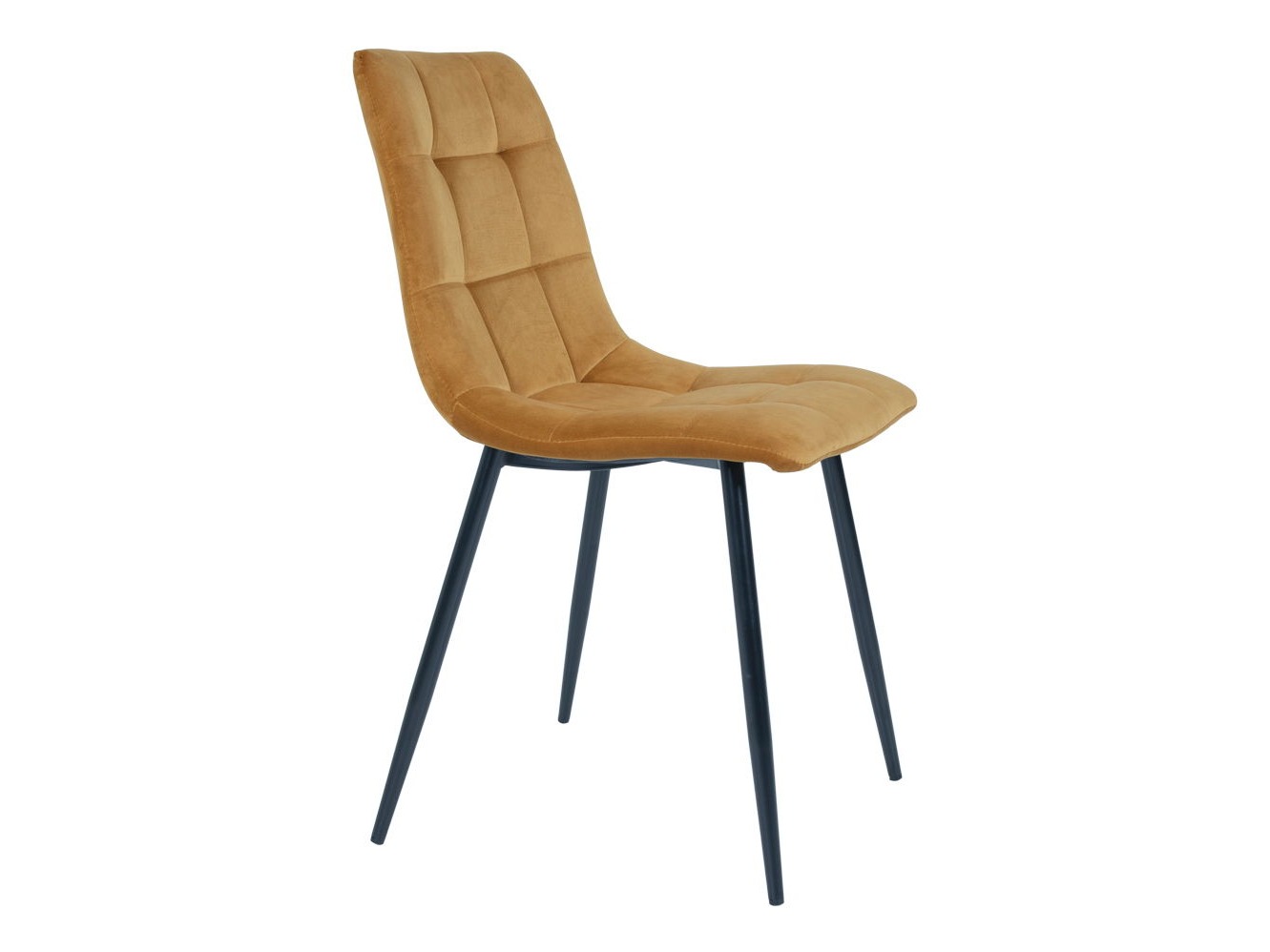 Cadeira Brea 227 (Preto + Mostarda)