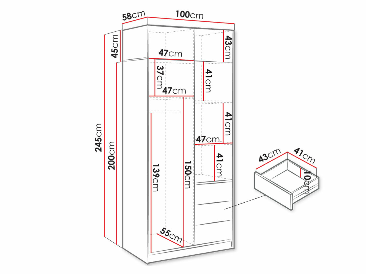 Roupeiro Lombala 108