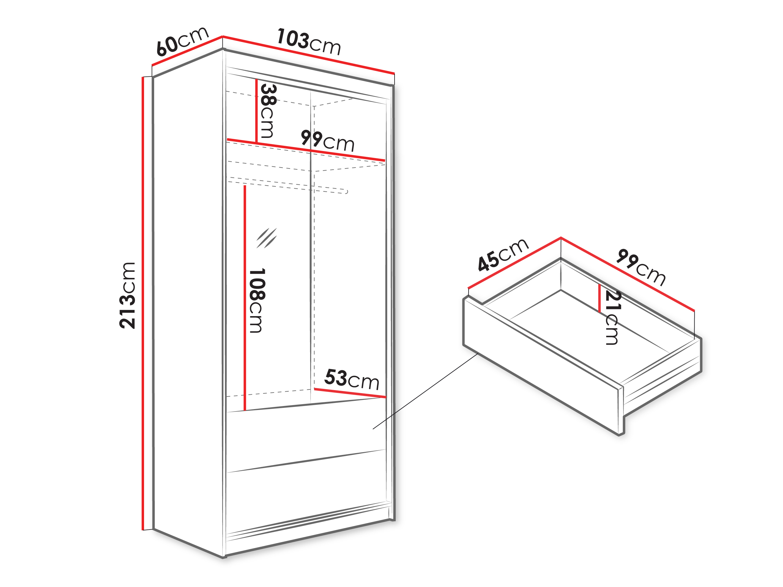 Roupeiro Honolulu 245