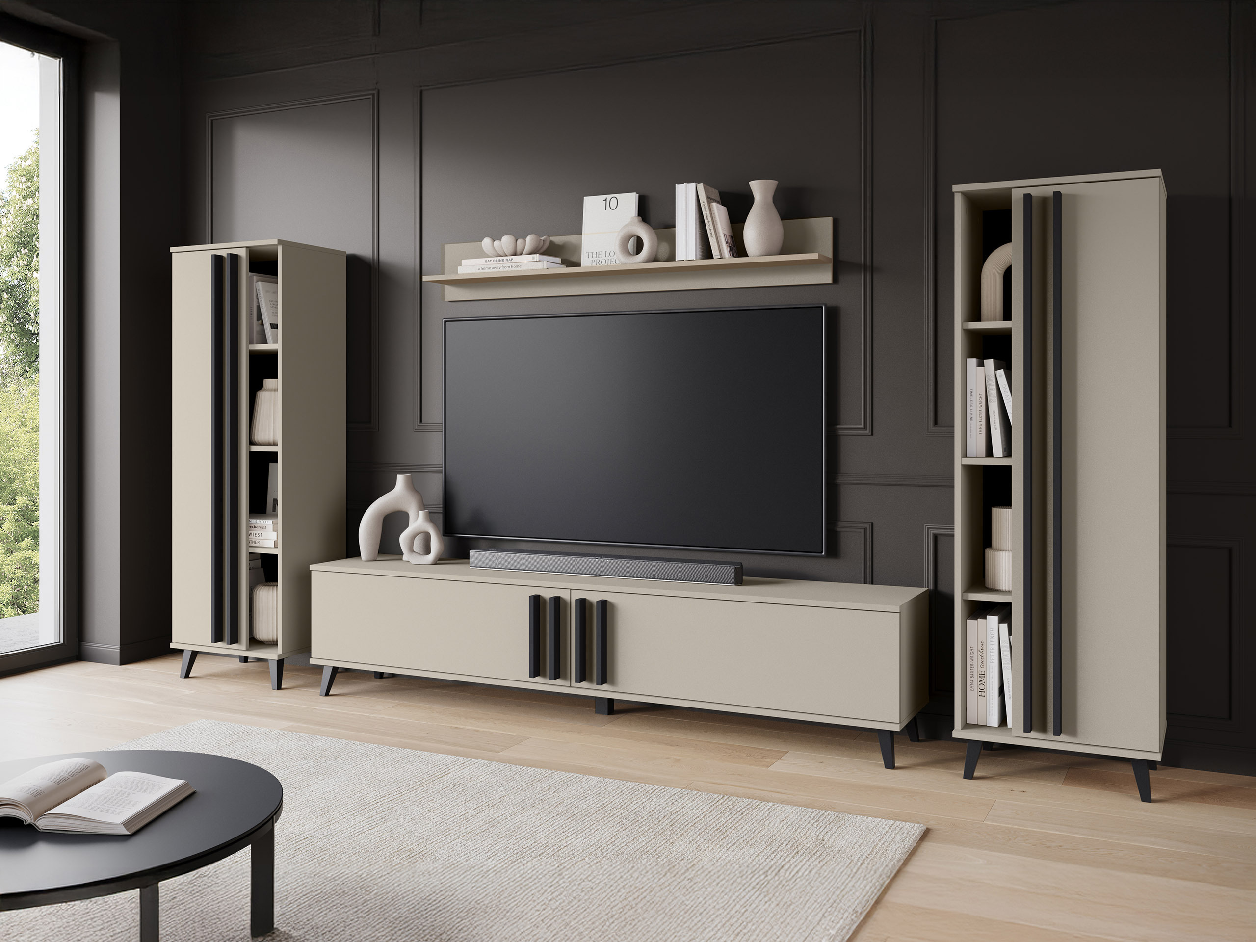 Conjunto para sala de estar Facetor (Congo)