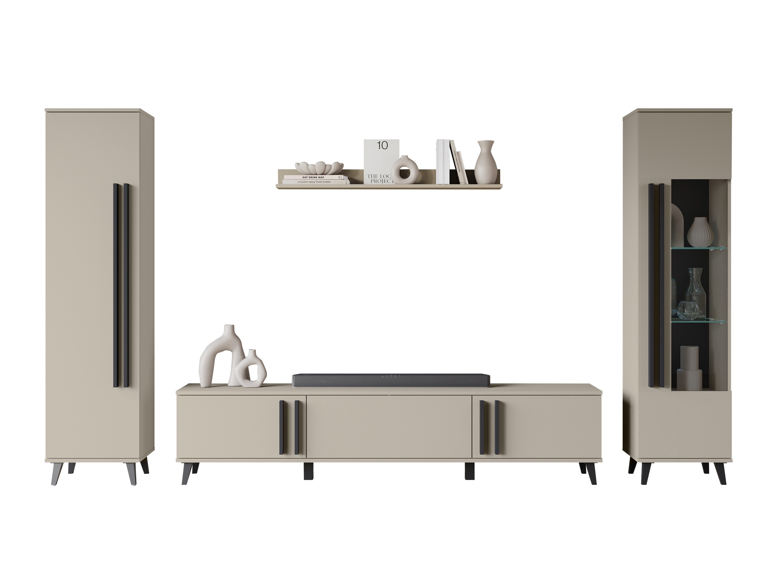 Conjunto para sala de estar Facetor II (Congo)