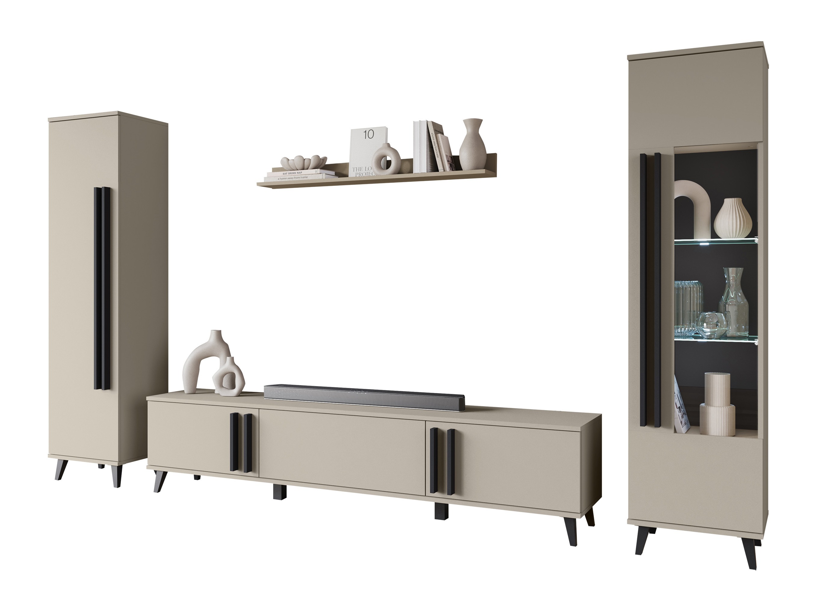 Conjunto para sala de estar Facetor II (Congo)