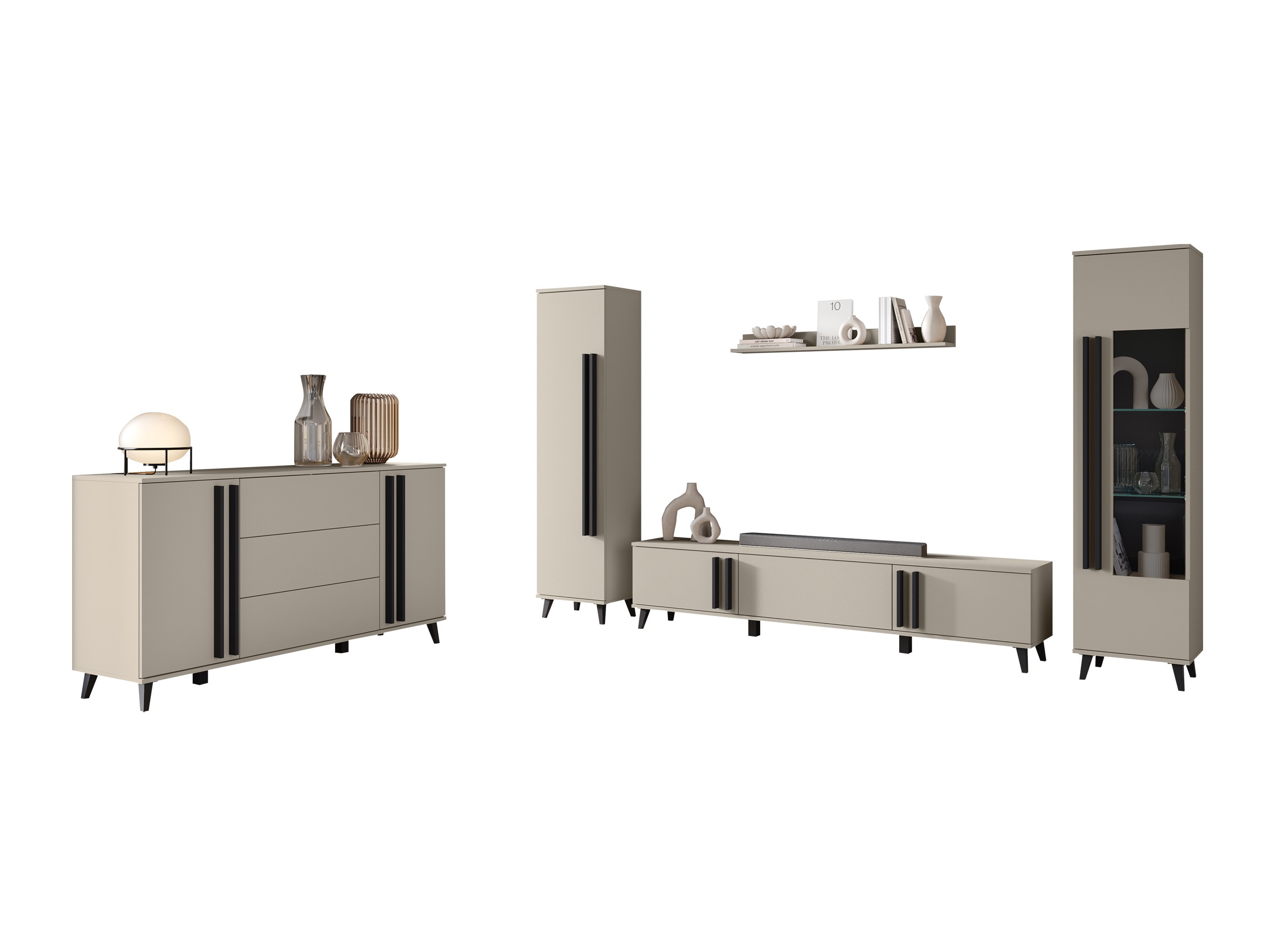 Conjunto para sala de estar Facetor IV (Congo)