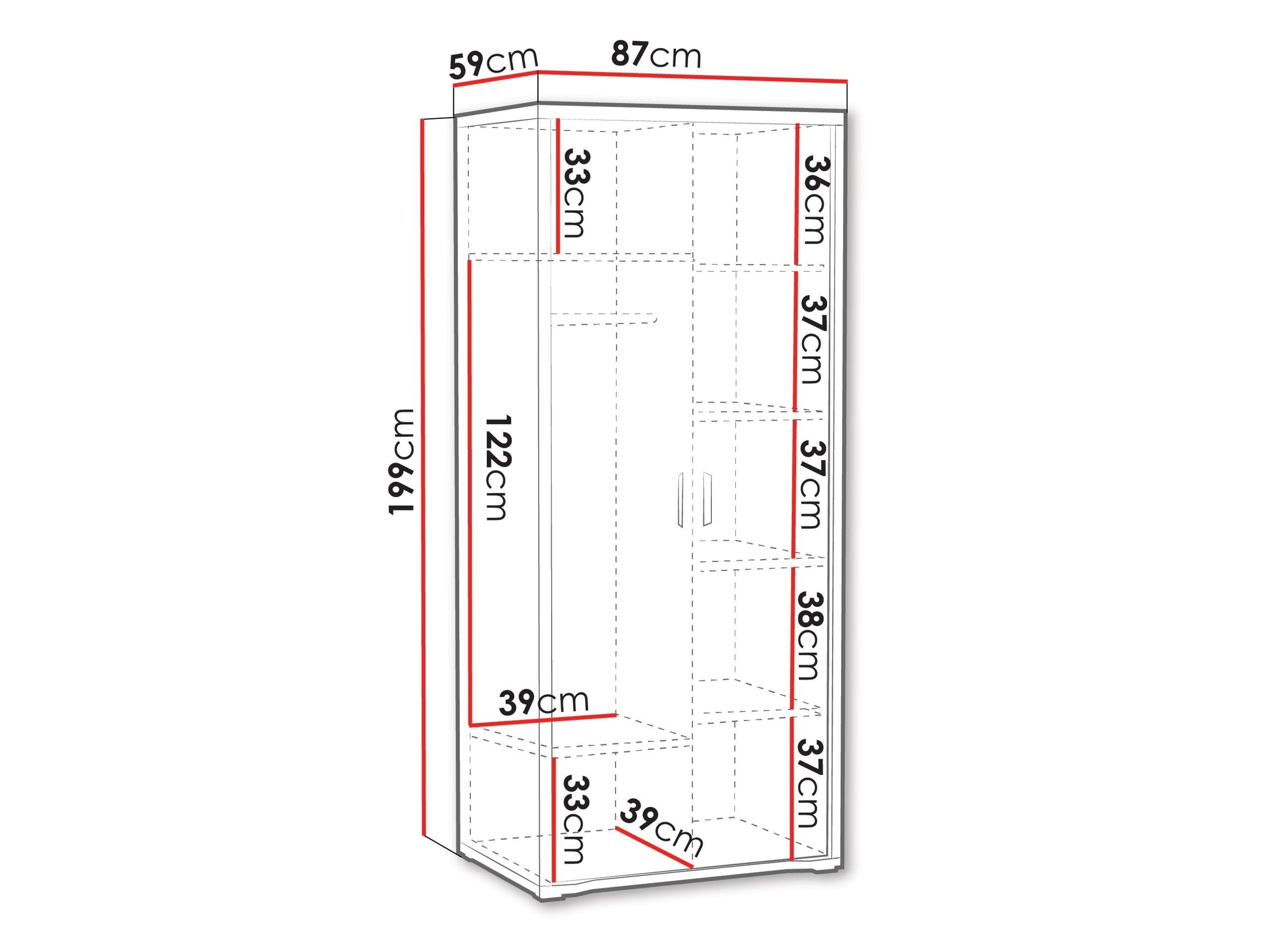 Roupeiro Elisale 107