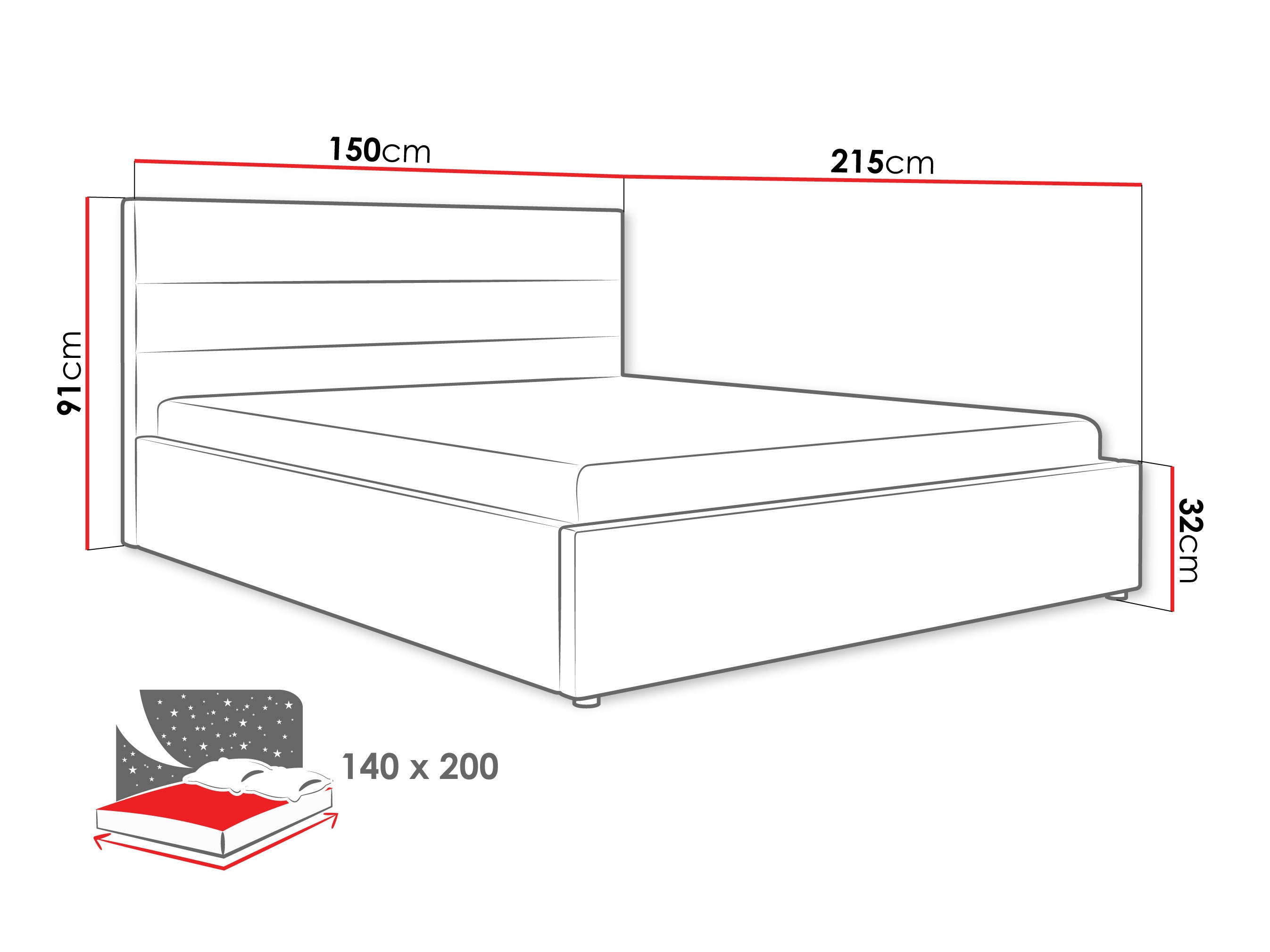 Cama Comfivo 454 (Hlr 05)