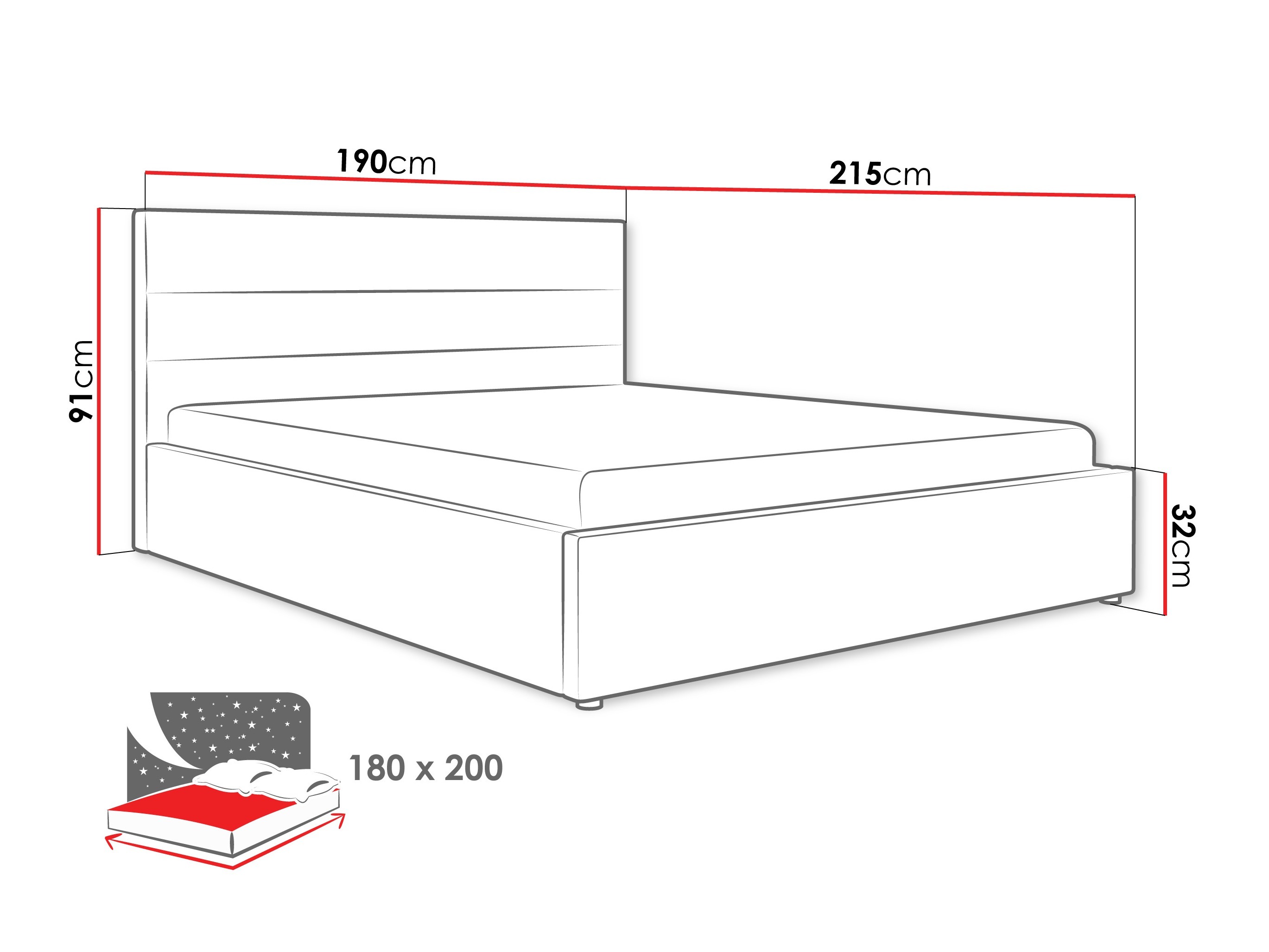 Cama Comfivo Fabos (Hlr 05)