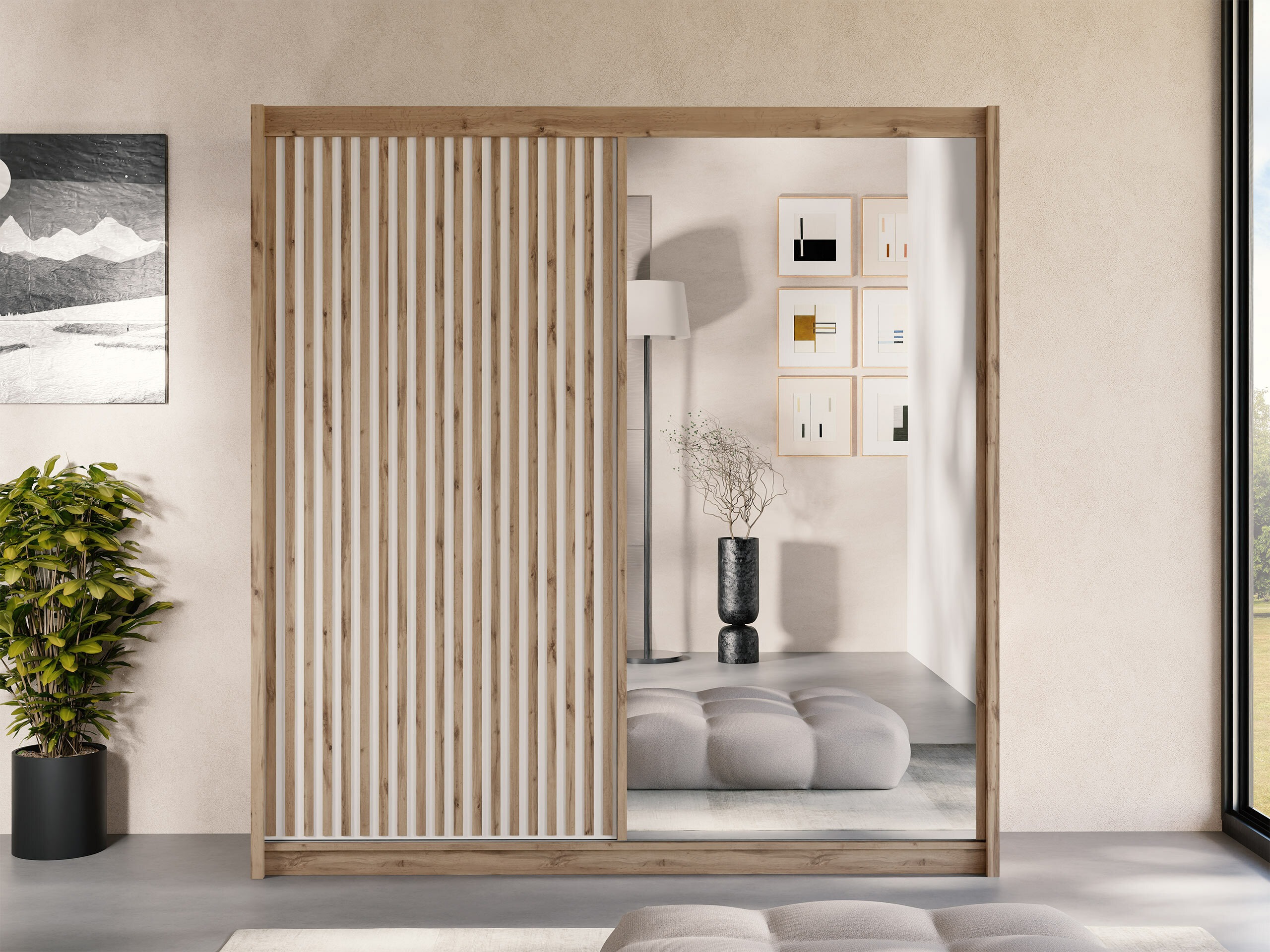 Roupeiro Gemes (Caxemira + Carvalho wotan)