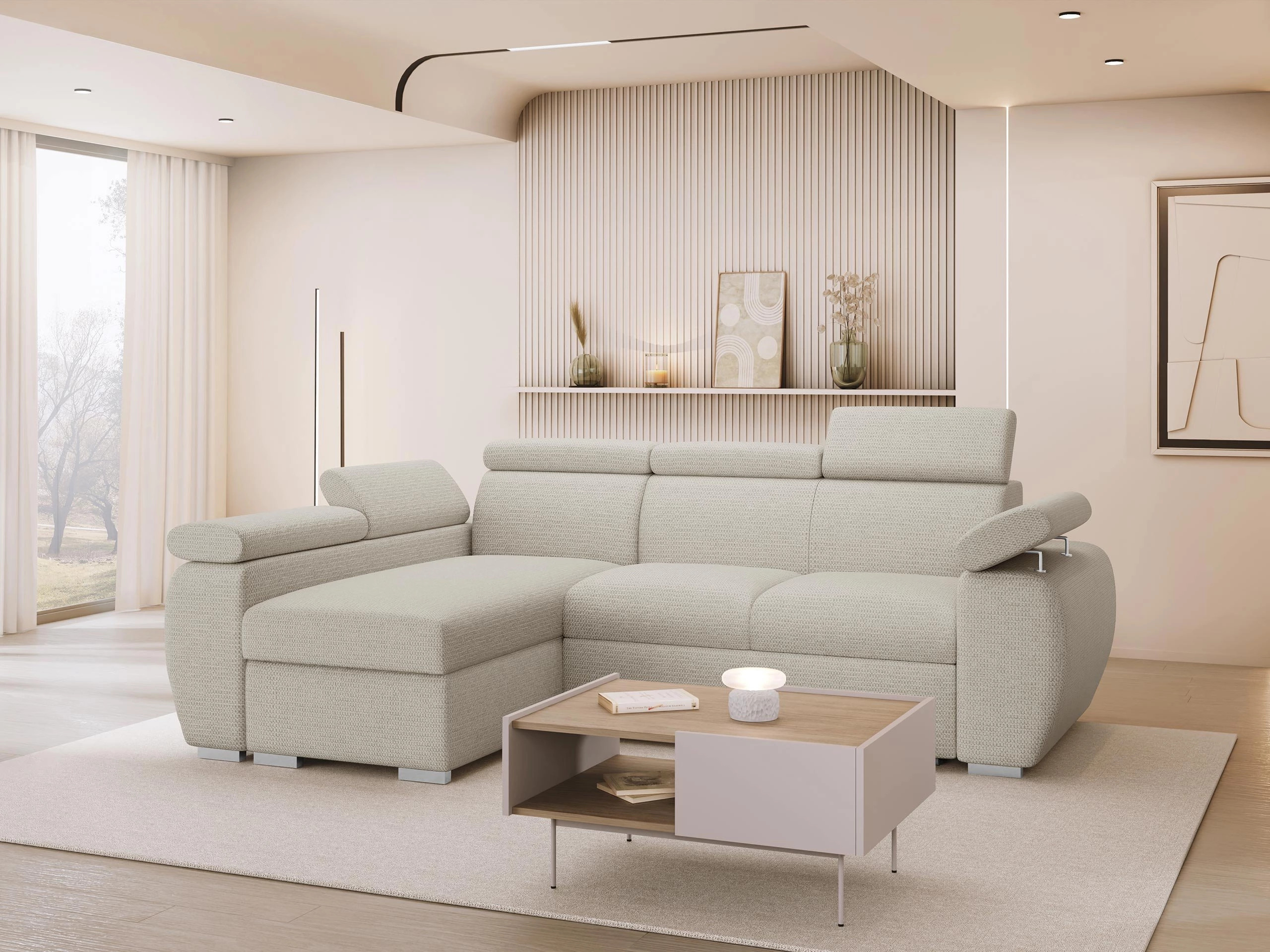 Sofá de canto Columbus 132 (Aragon 03)