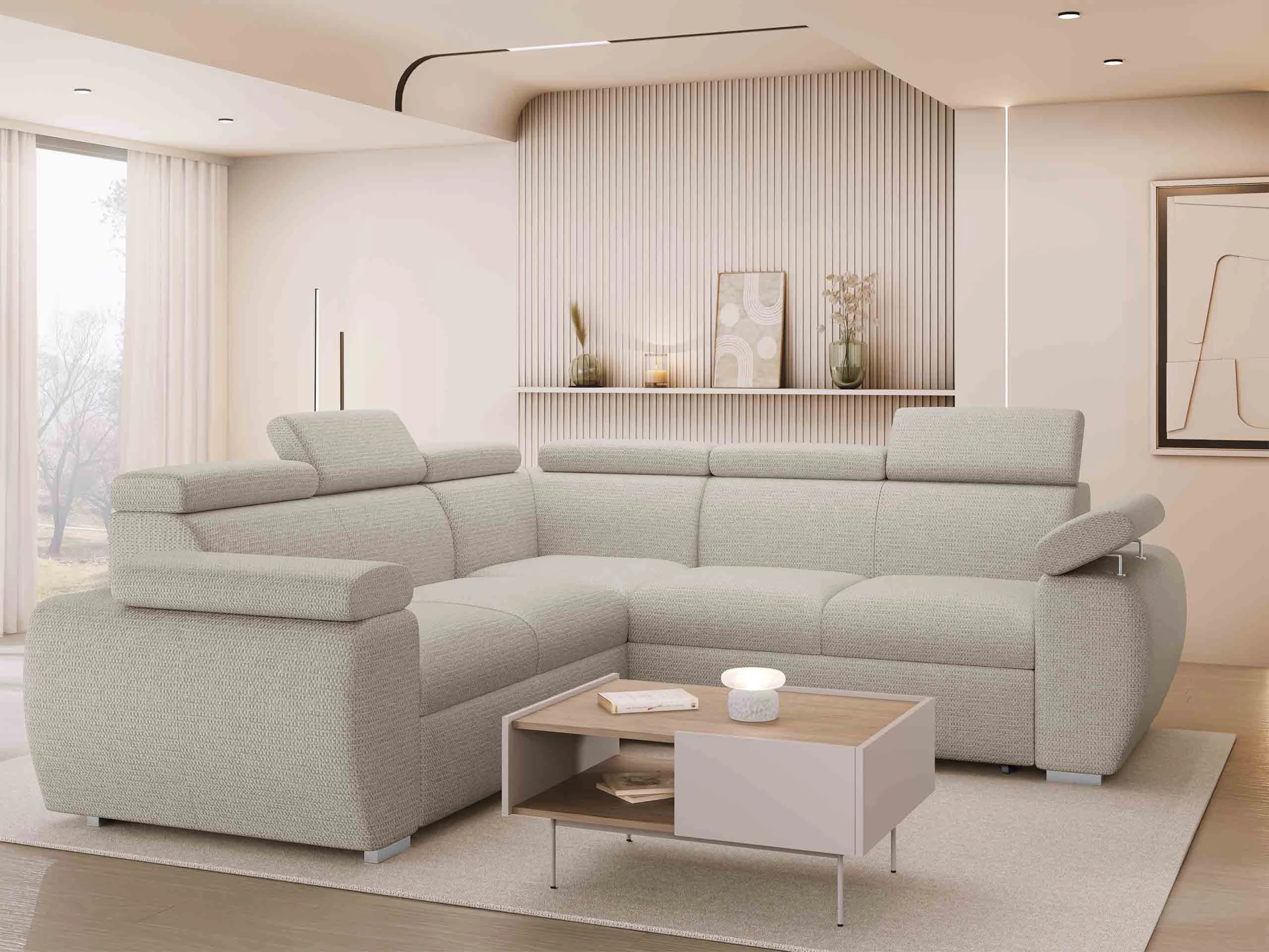 Sofá de canto Columbus 215 (Aragon 03)