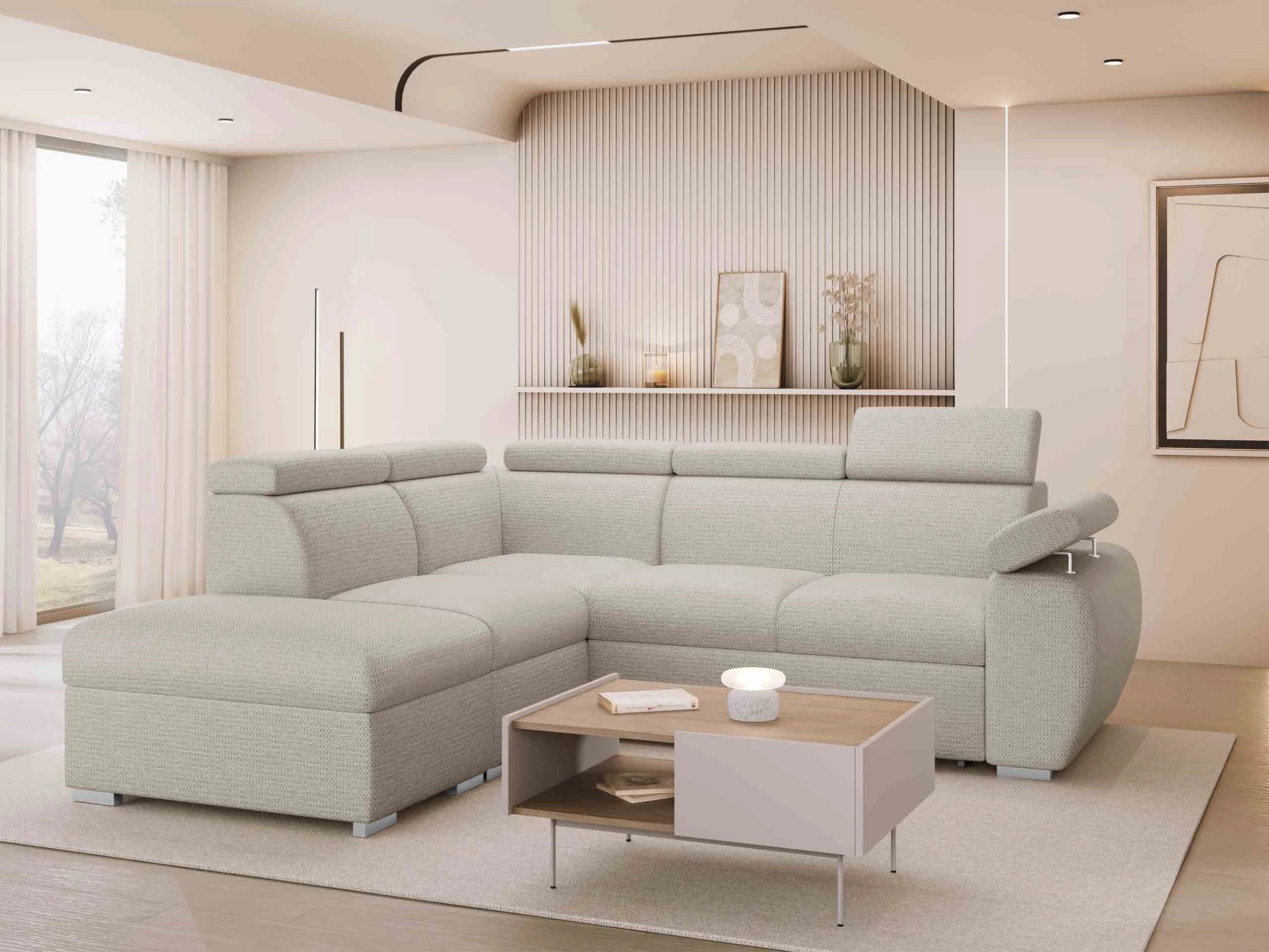 Sofá de canto Columbus 228 (Aragon 03)