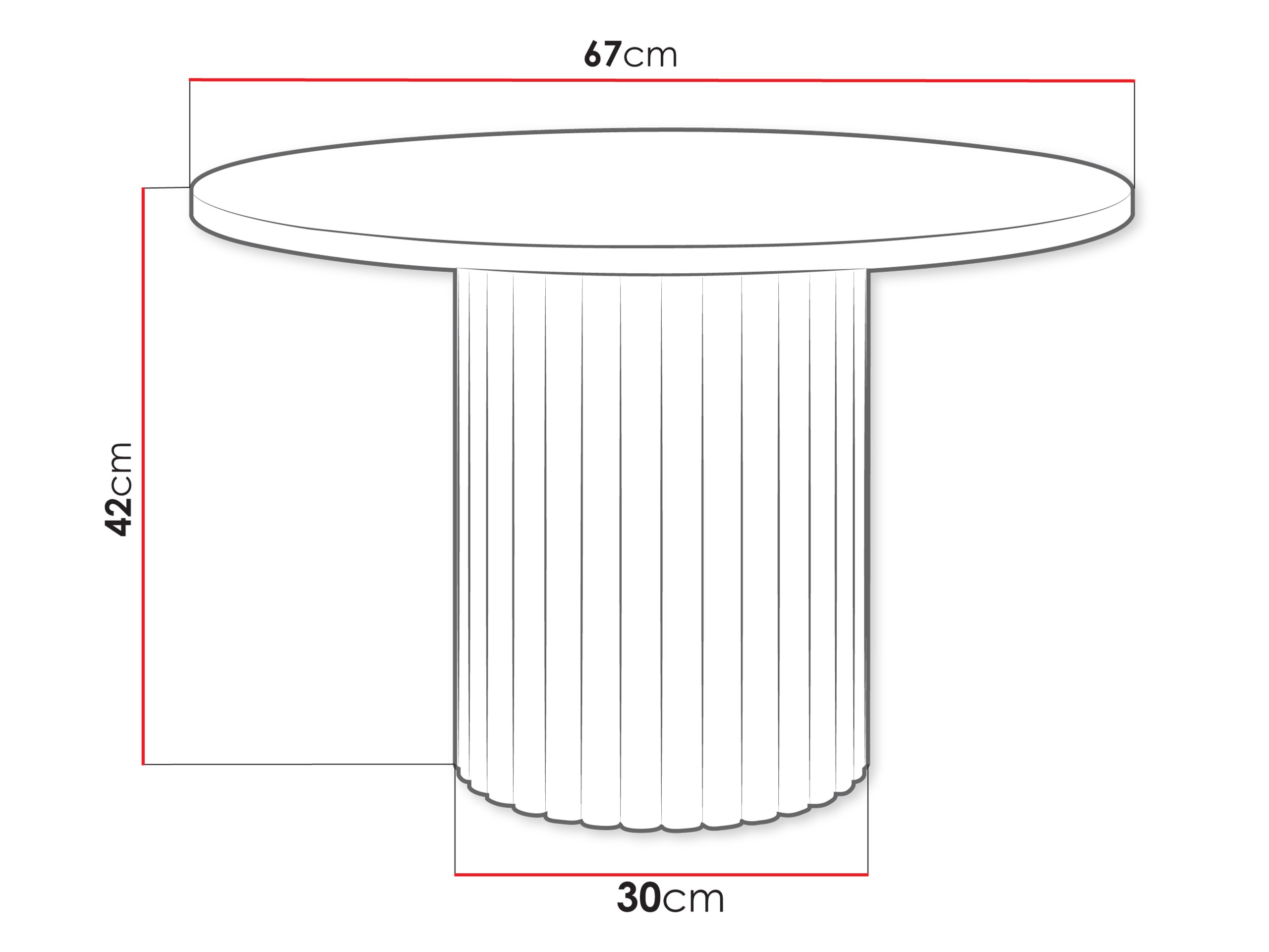 Mesa de centro Dearborn 107 (Caxemira)