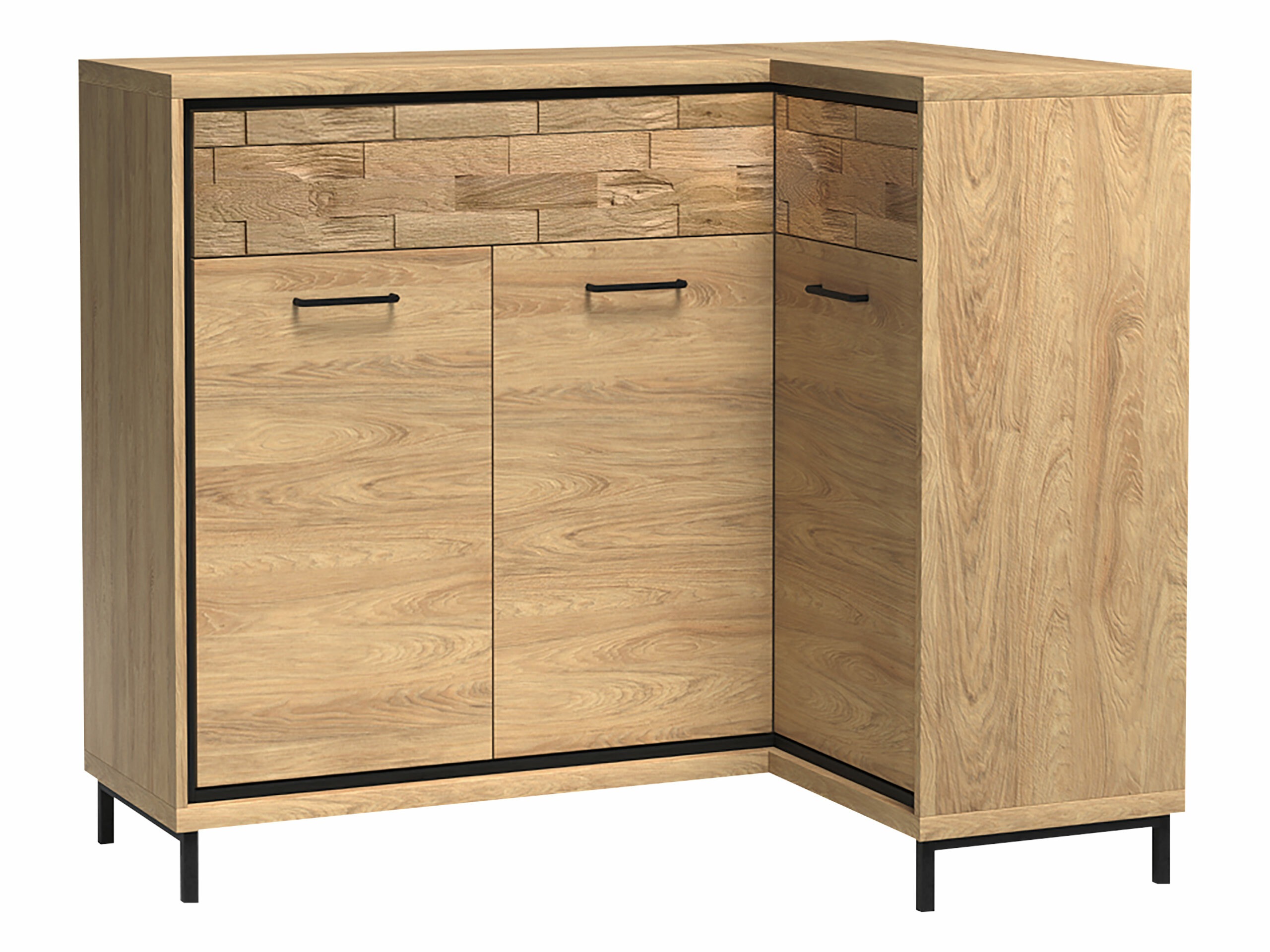 Cómoda para cantos Etrmoni 106 (Madeira clara + Carvalho)