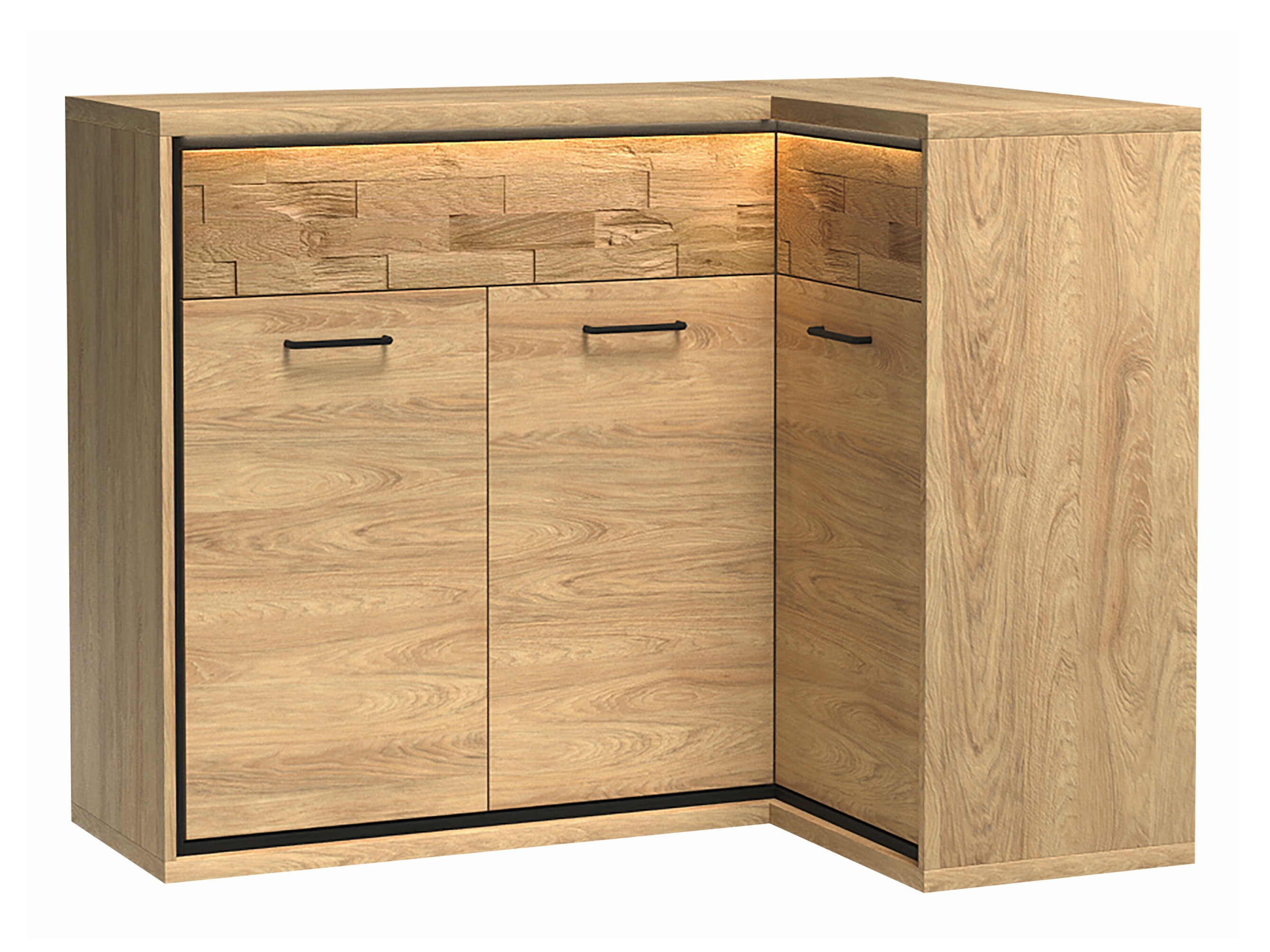 Cómoda para cantos Etrmoni 106 (Madeira clara + Carvalho)