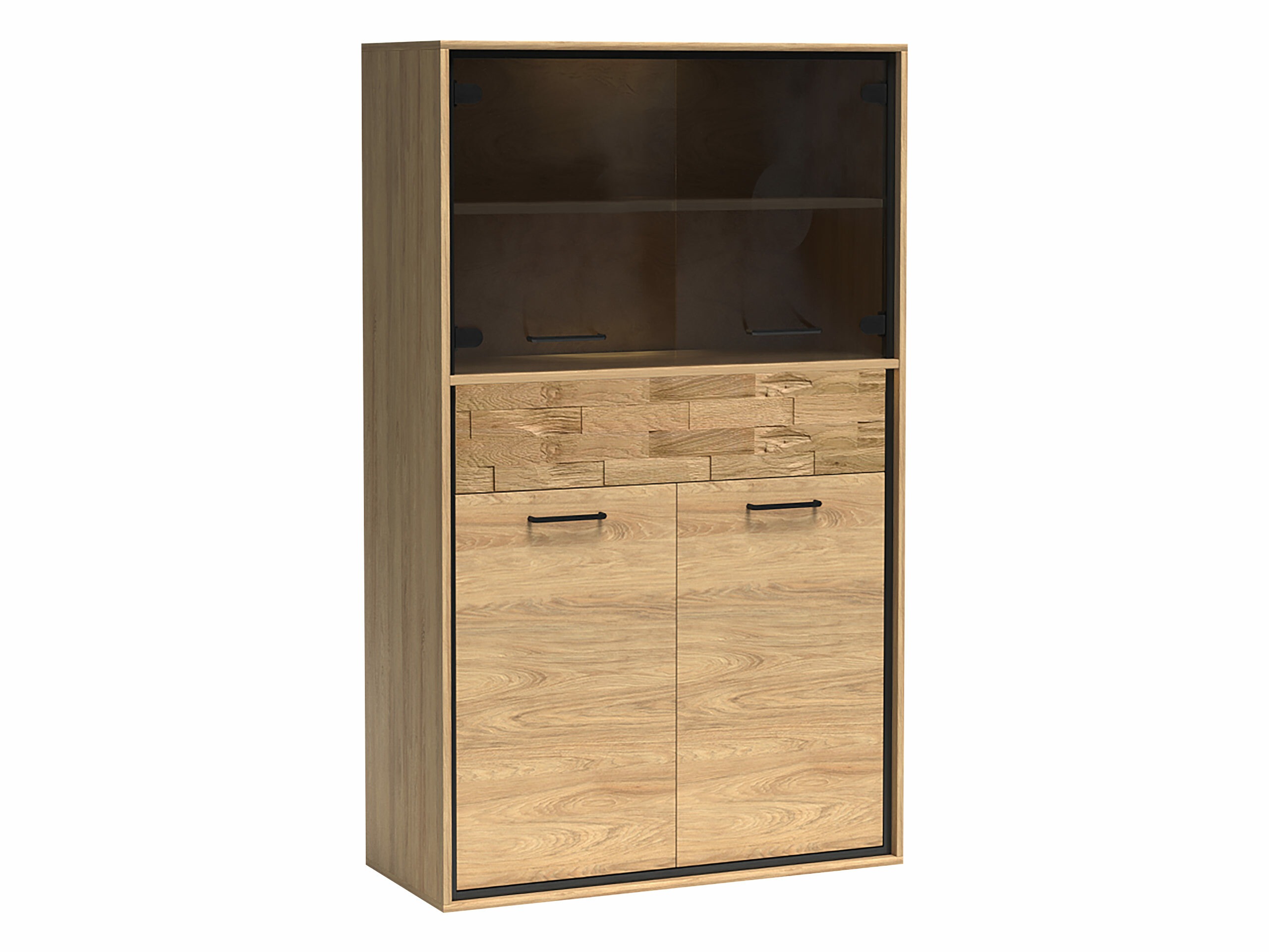 Estante Etrmoni 102 (Madeira clara + Carvalho)