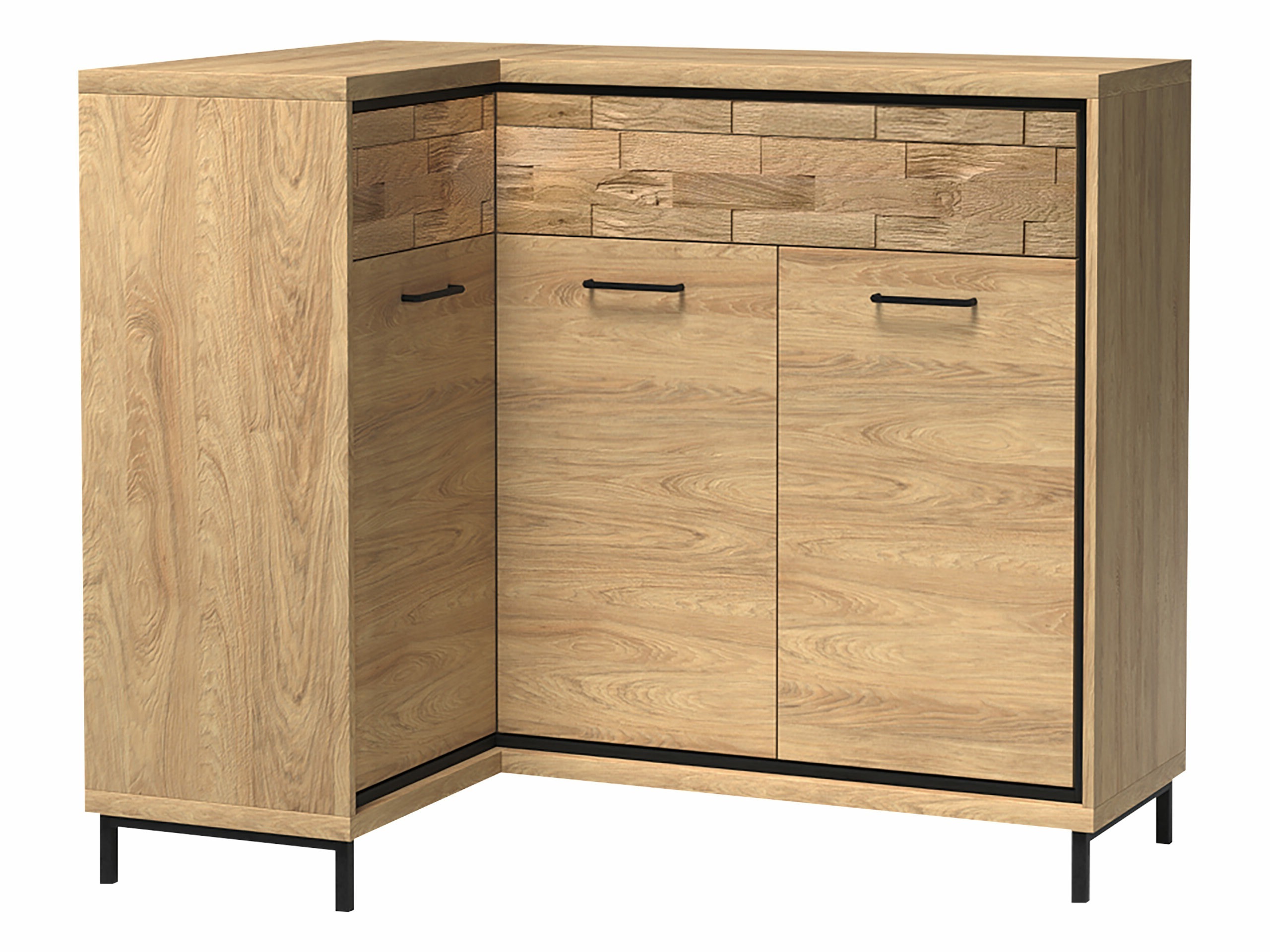 Cómoda para cantos Etrmoni 121 (Madeira clara + Carvalho)