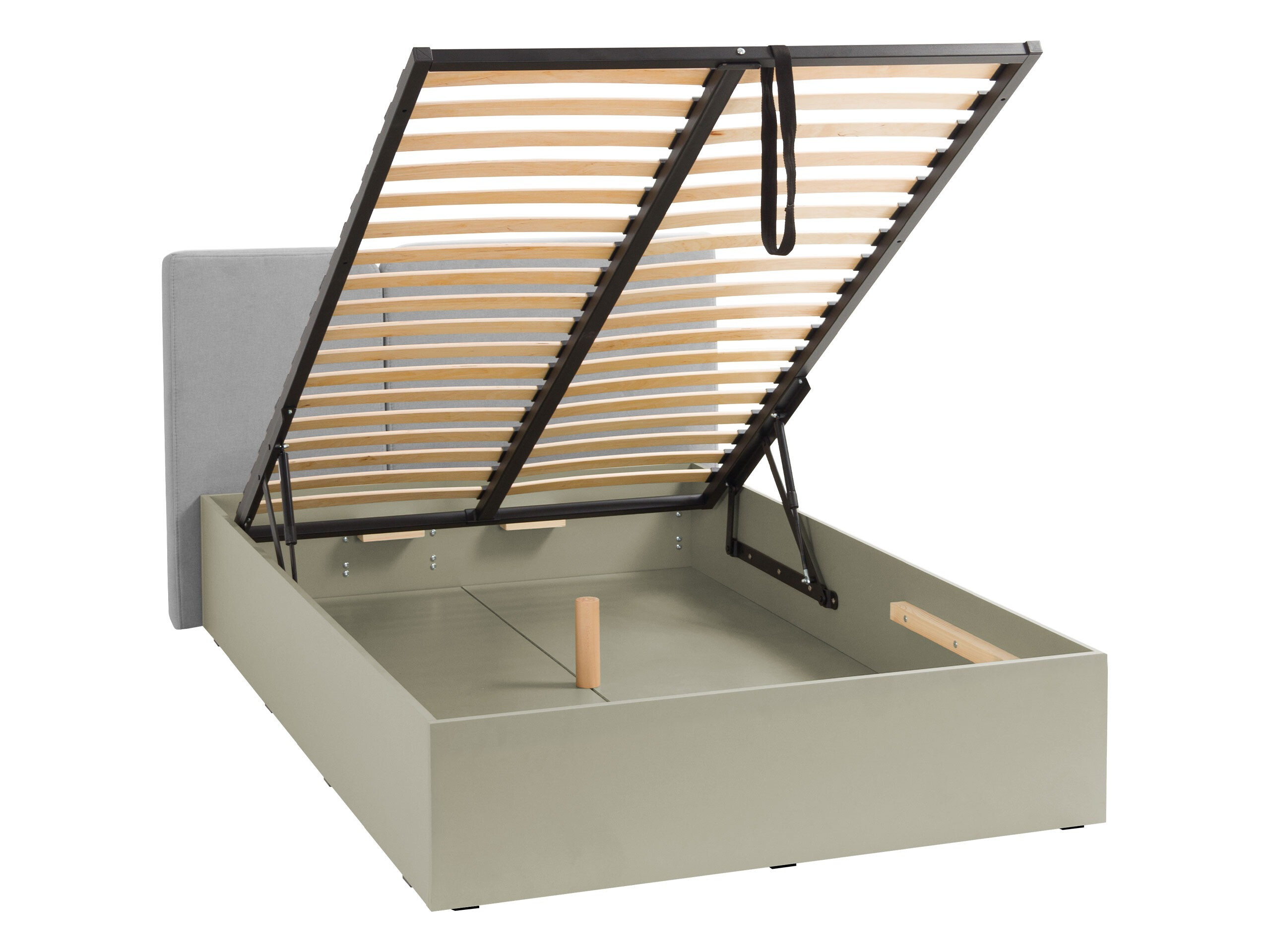 Conjunto para quarto Fiosono 113 (Verde empoeirado + Carvalho)