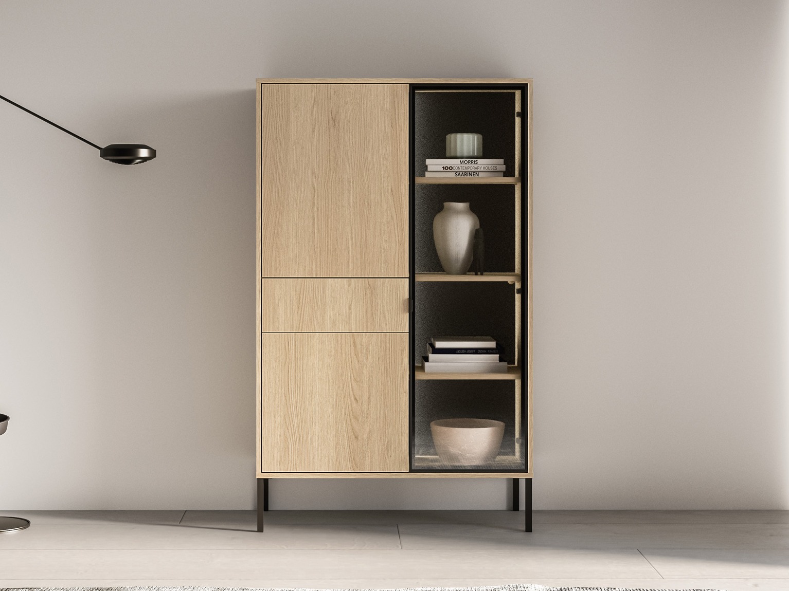 Estante Virsalo 100 (Carvalho)