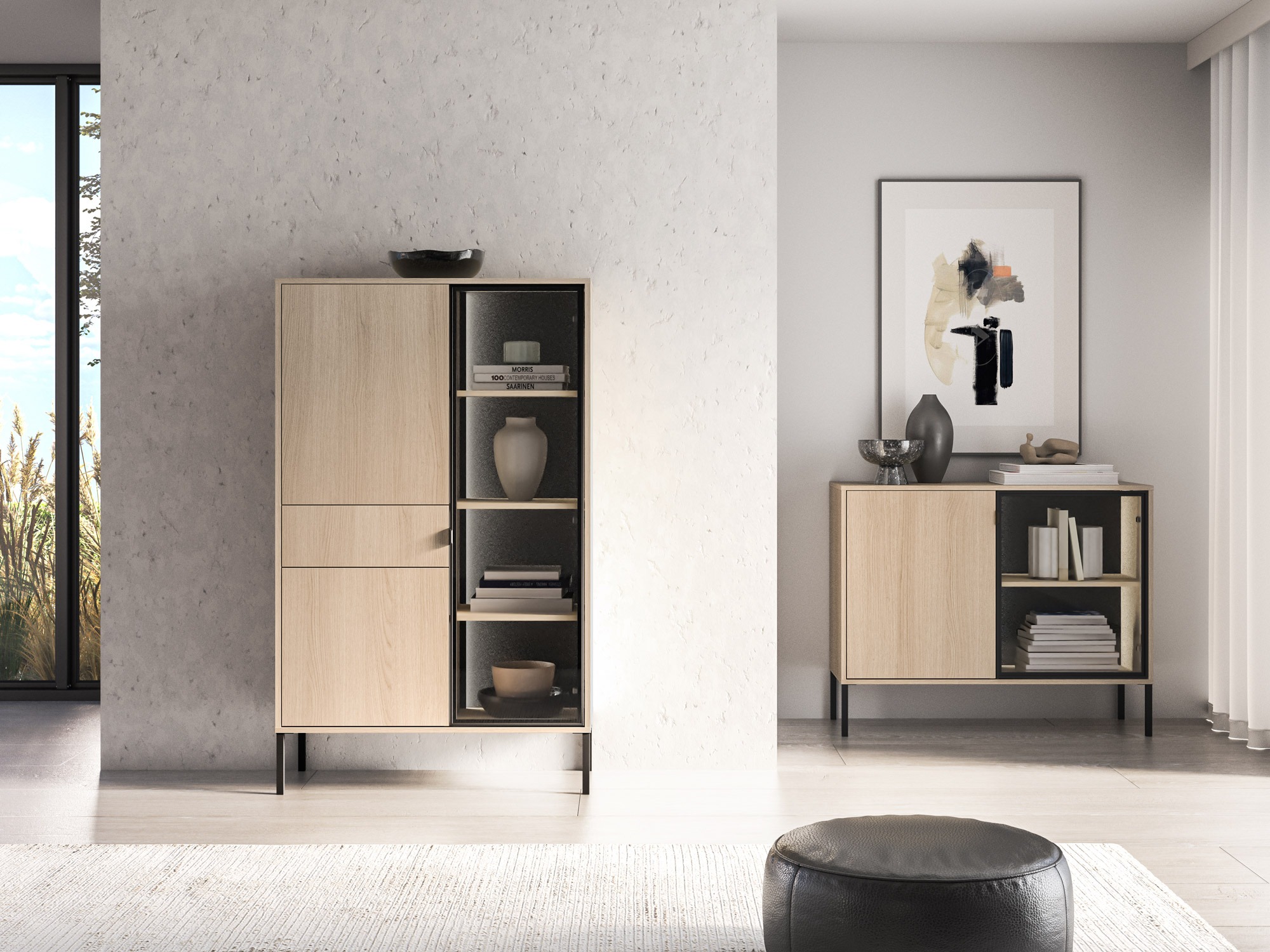 Estante Virsalo 100 (Carvalho)