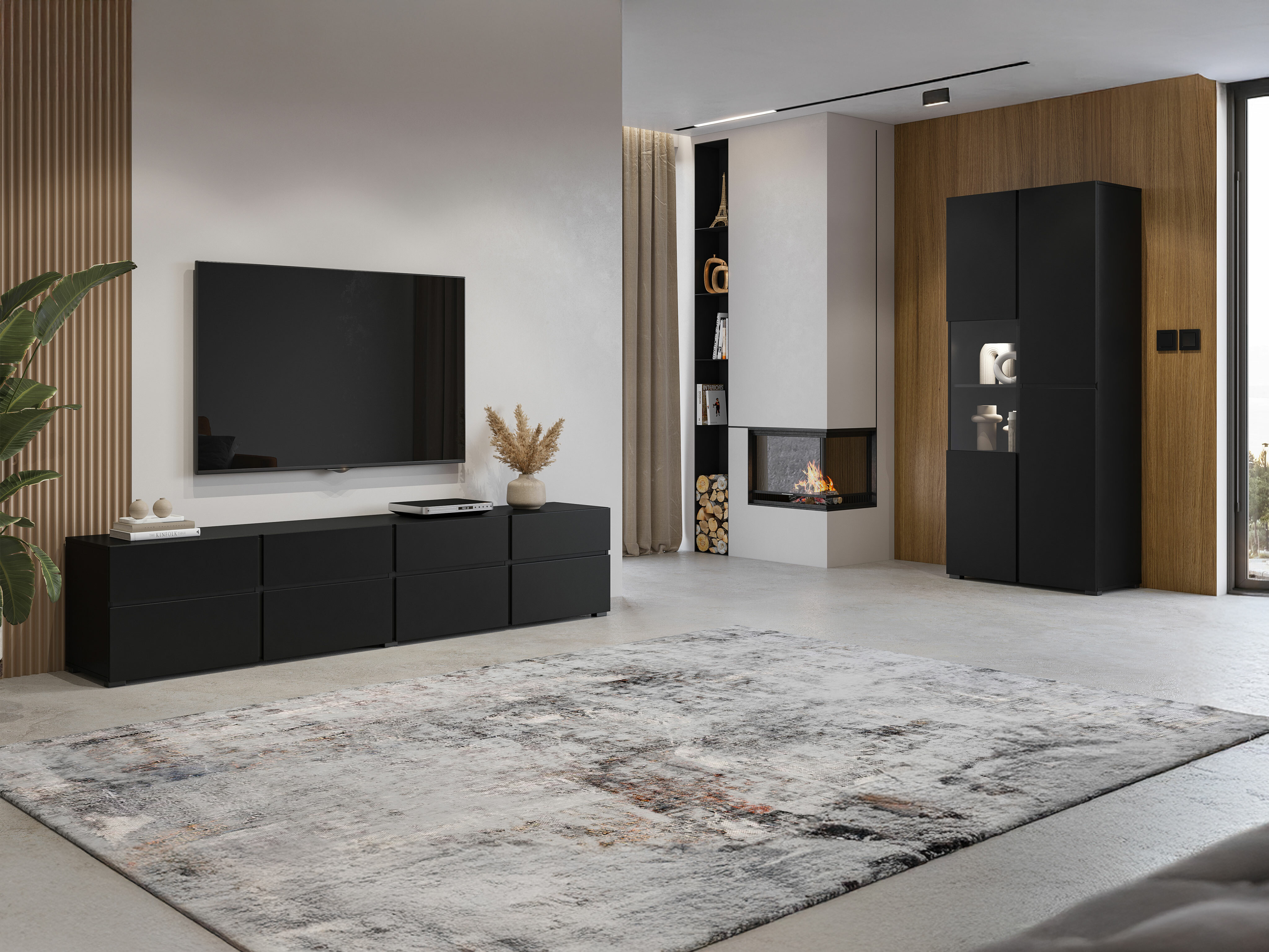 Estante Alfere 110 (Preto)