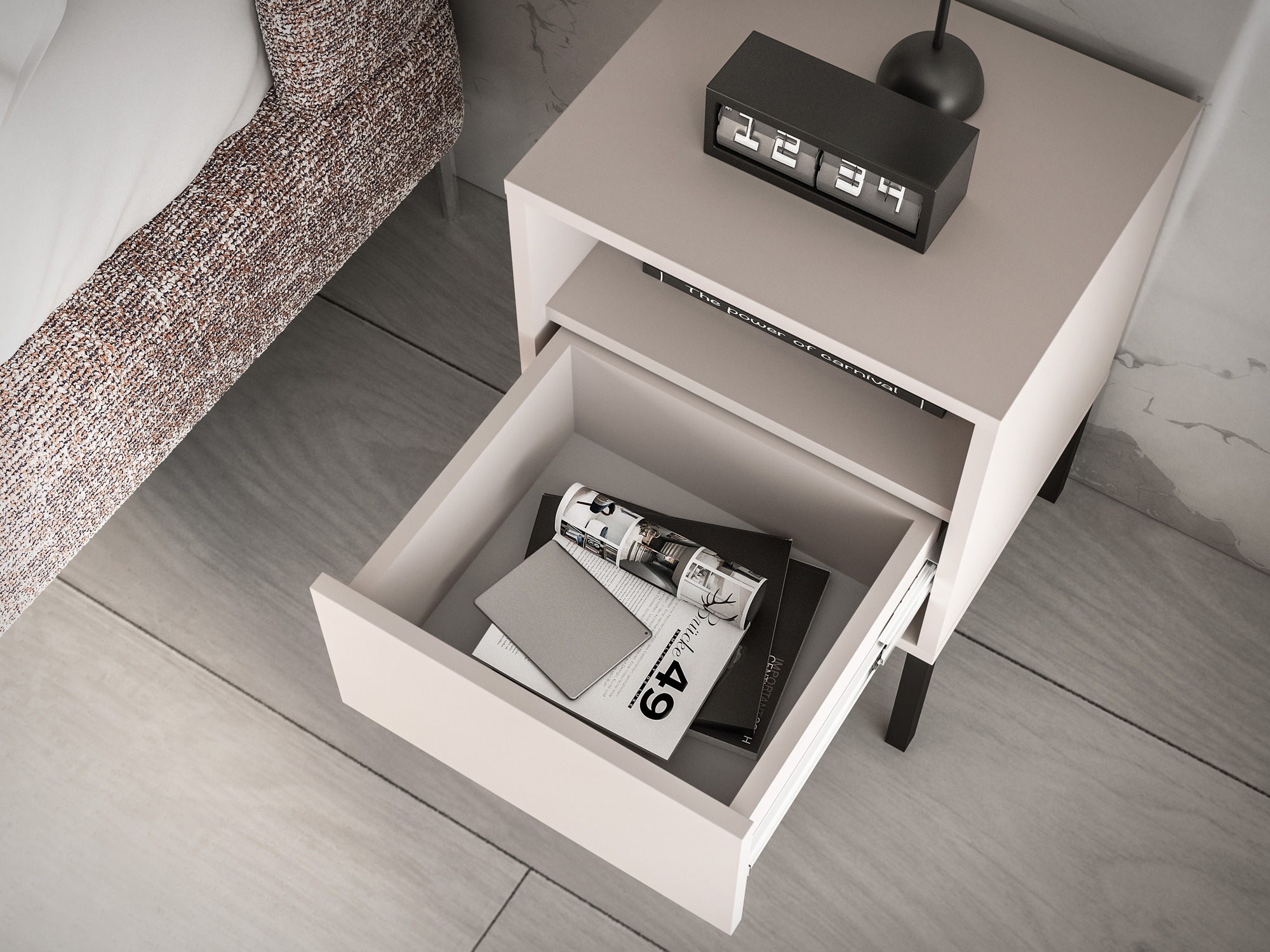 Mesa de cabeceira Virsalo 104 (Caxemira)