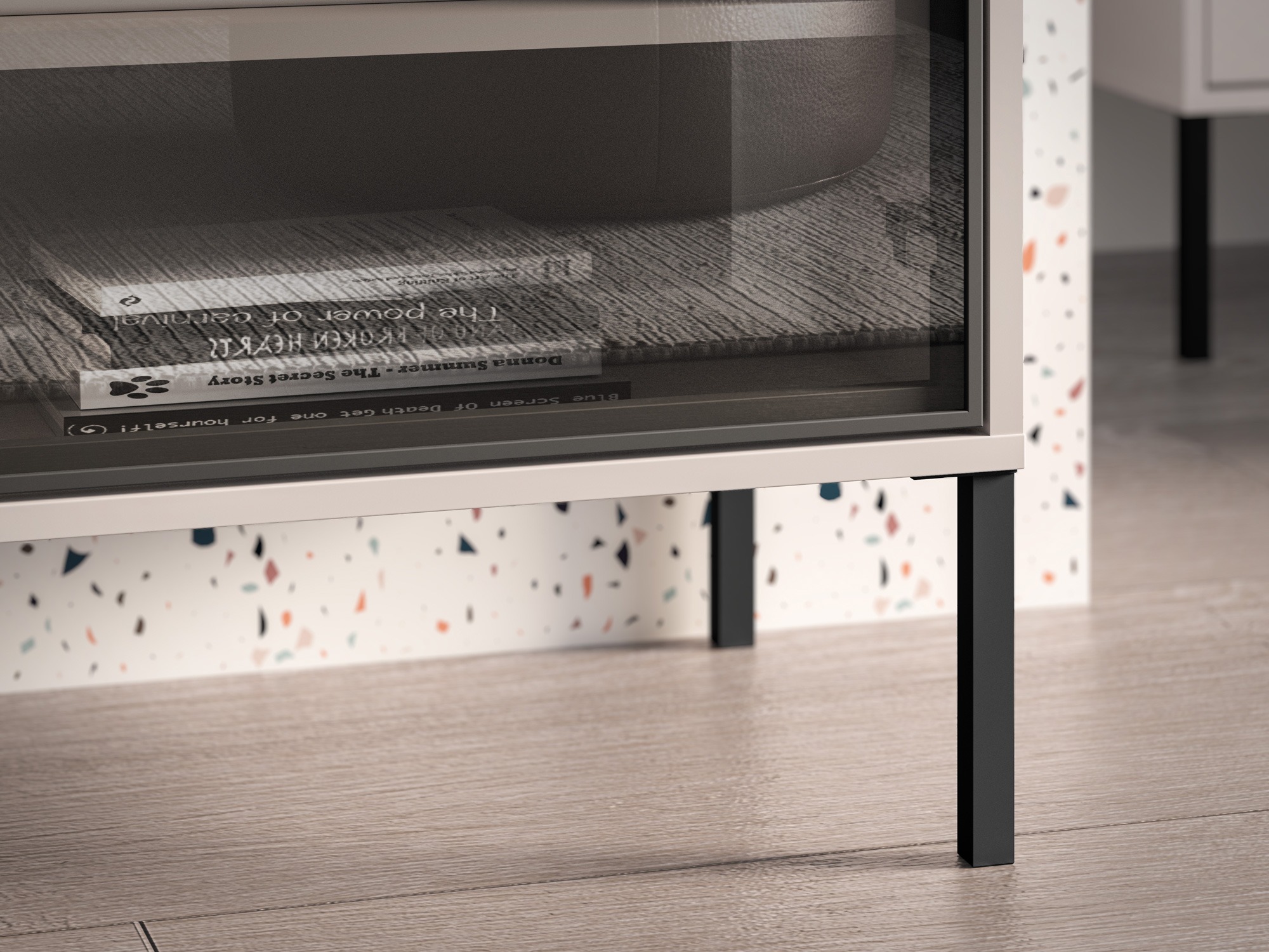 Móvel de TV Virsalo 103 (Caxemira)