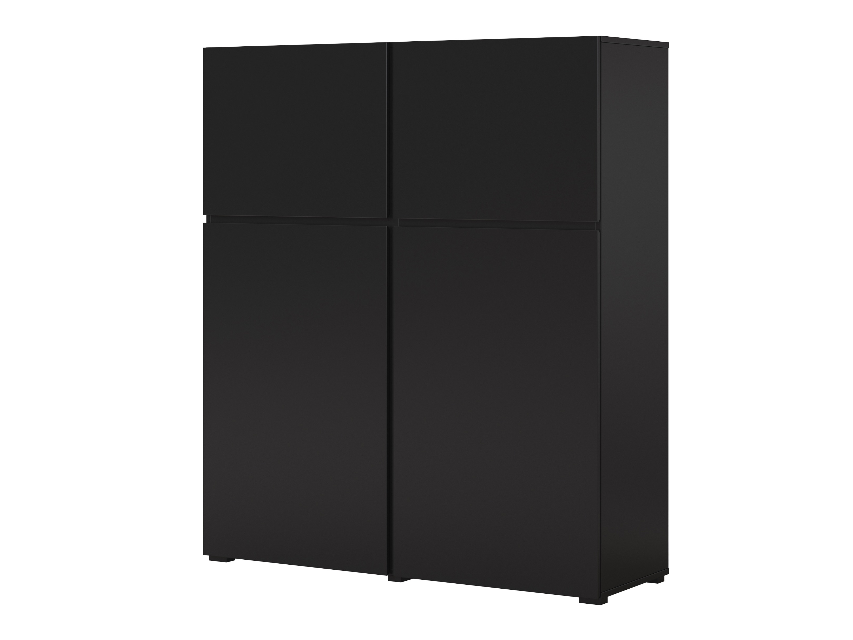Aparador Alfere 105 (Preto)