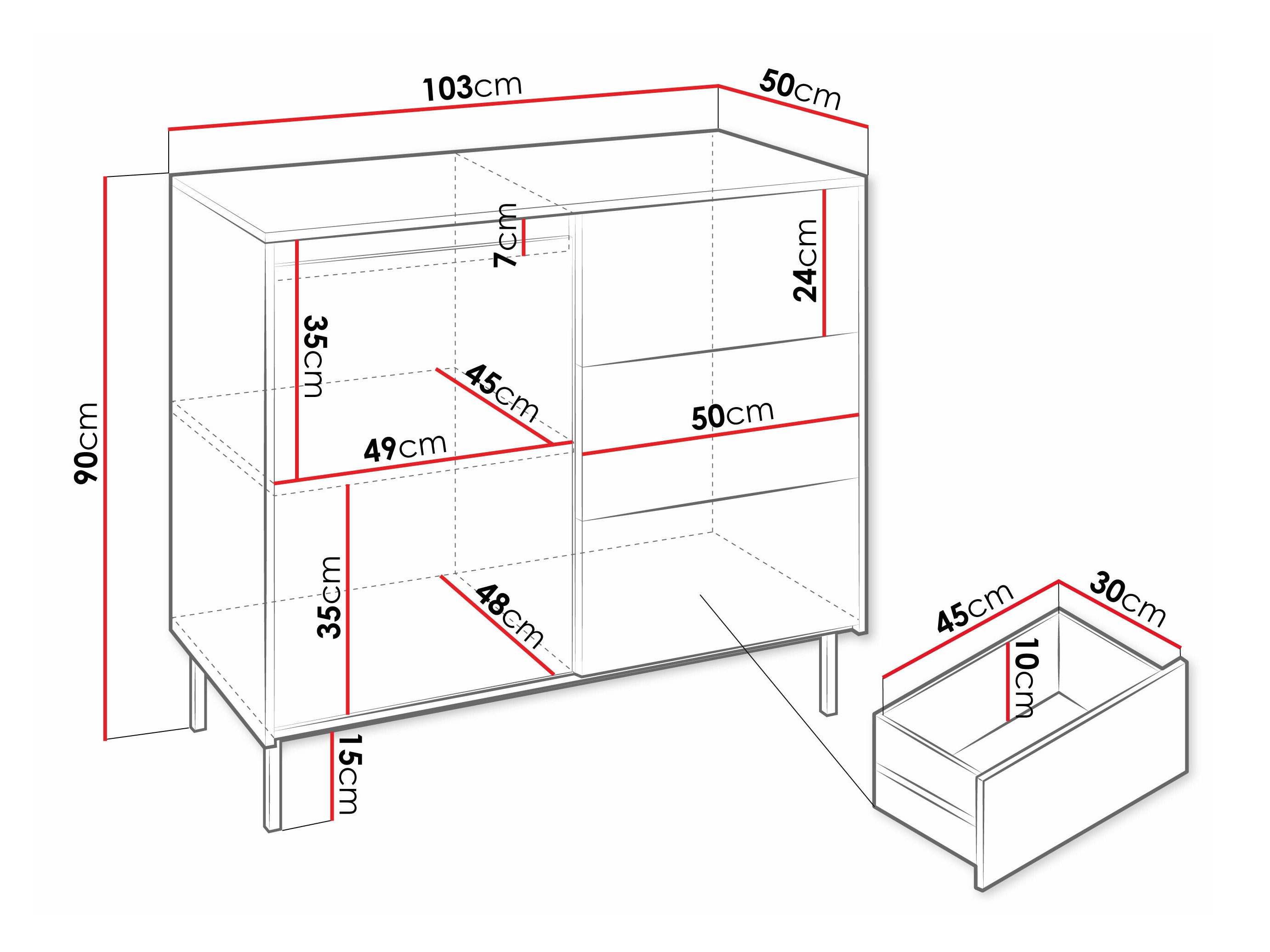 Cómoda Comfivo Delruva 100 (Preto)