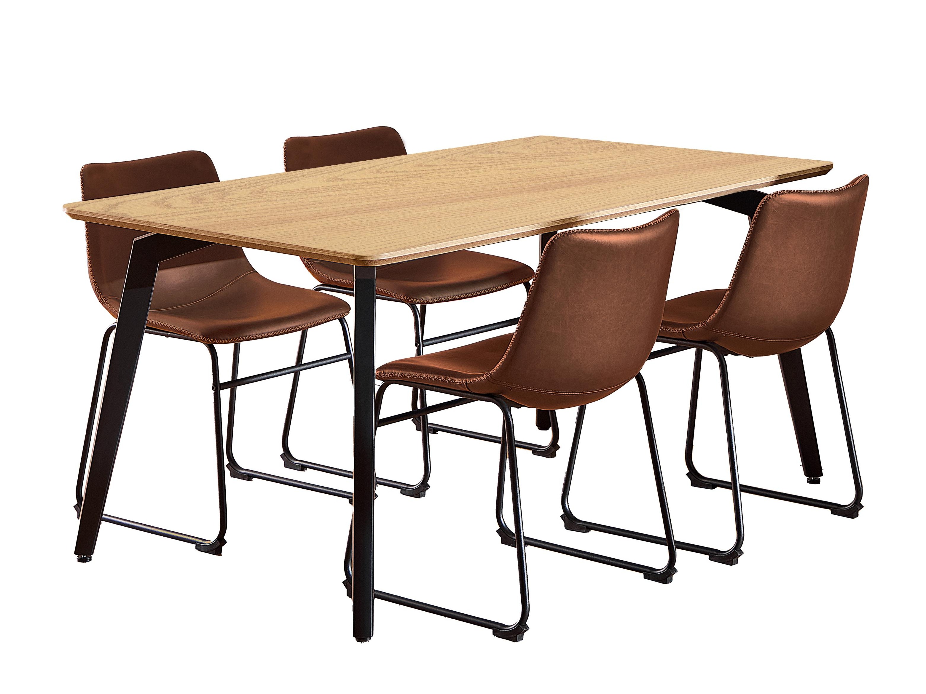 Conjunto para refeições Norsica 1096 (Castanho + Preto)