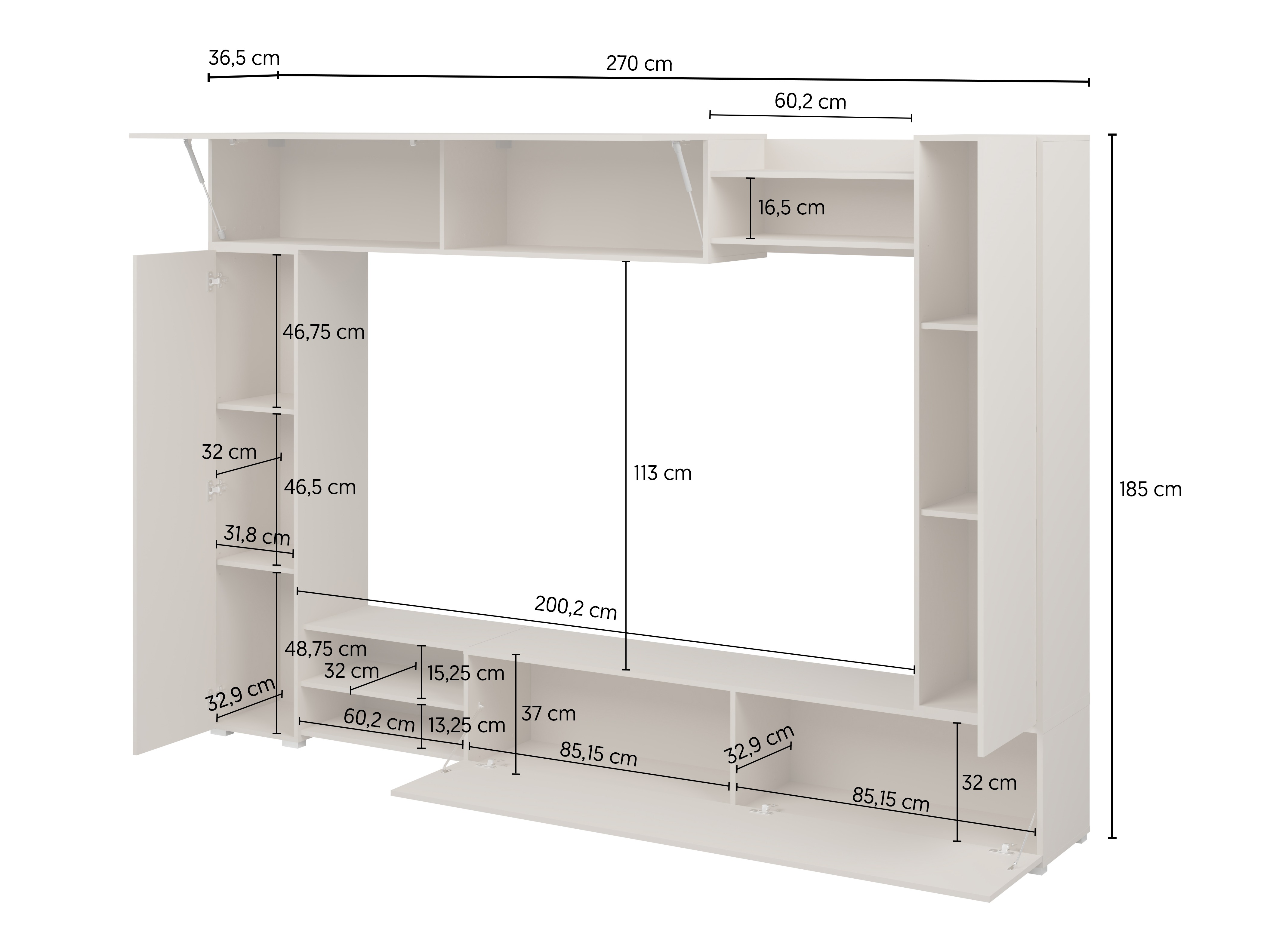 Conjunto para sala de estar Austin 389