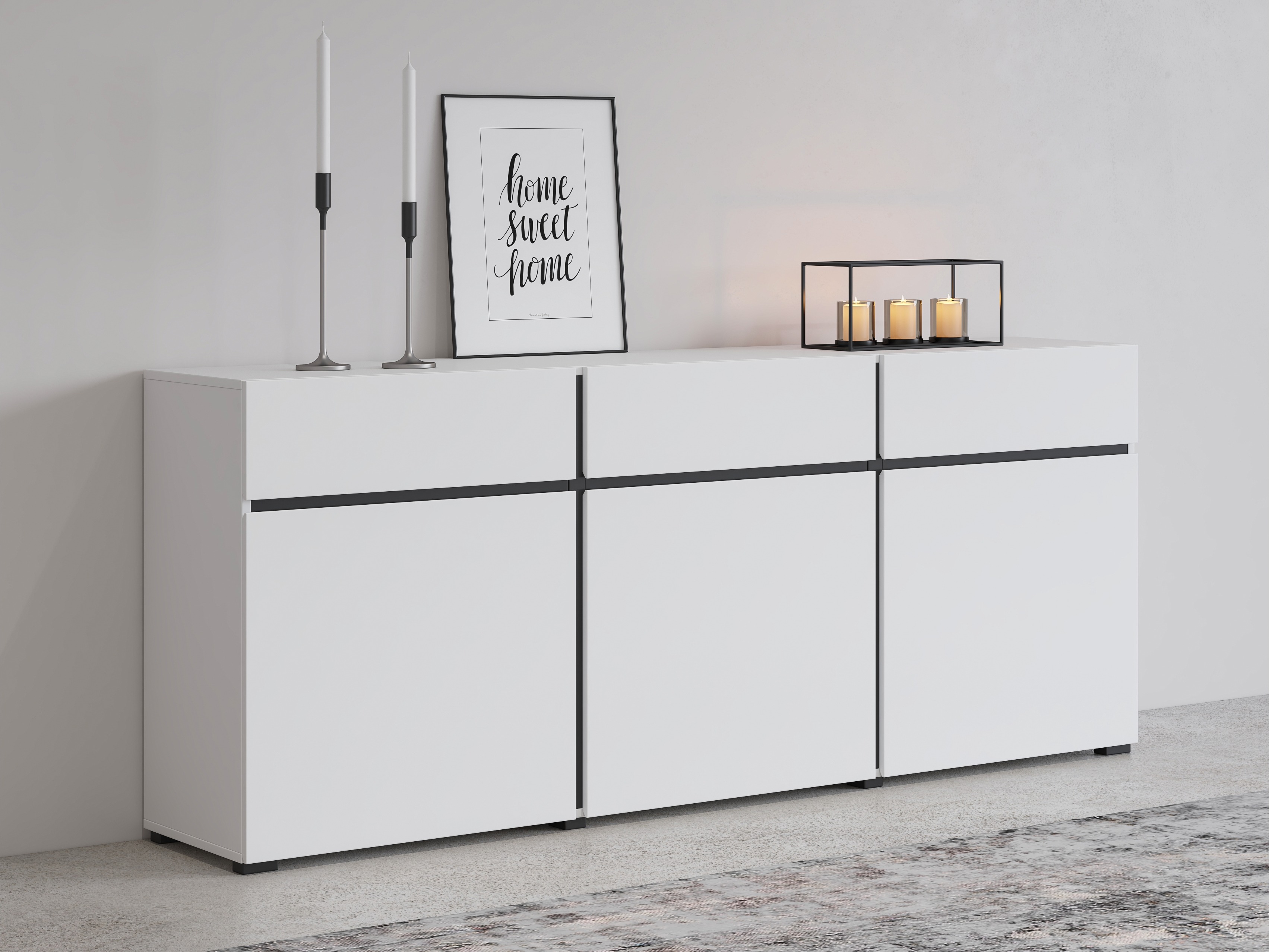 Cómoda Alfere 103 (Branco)