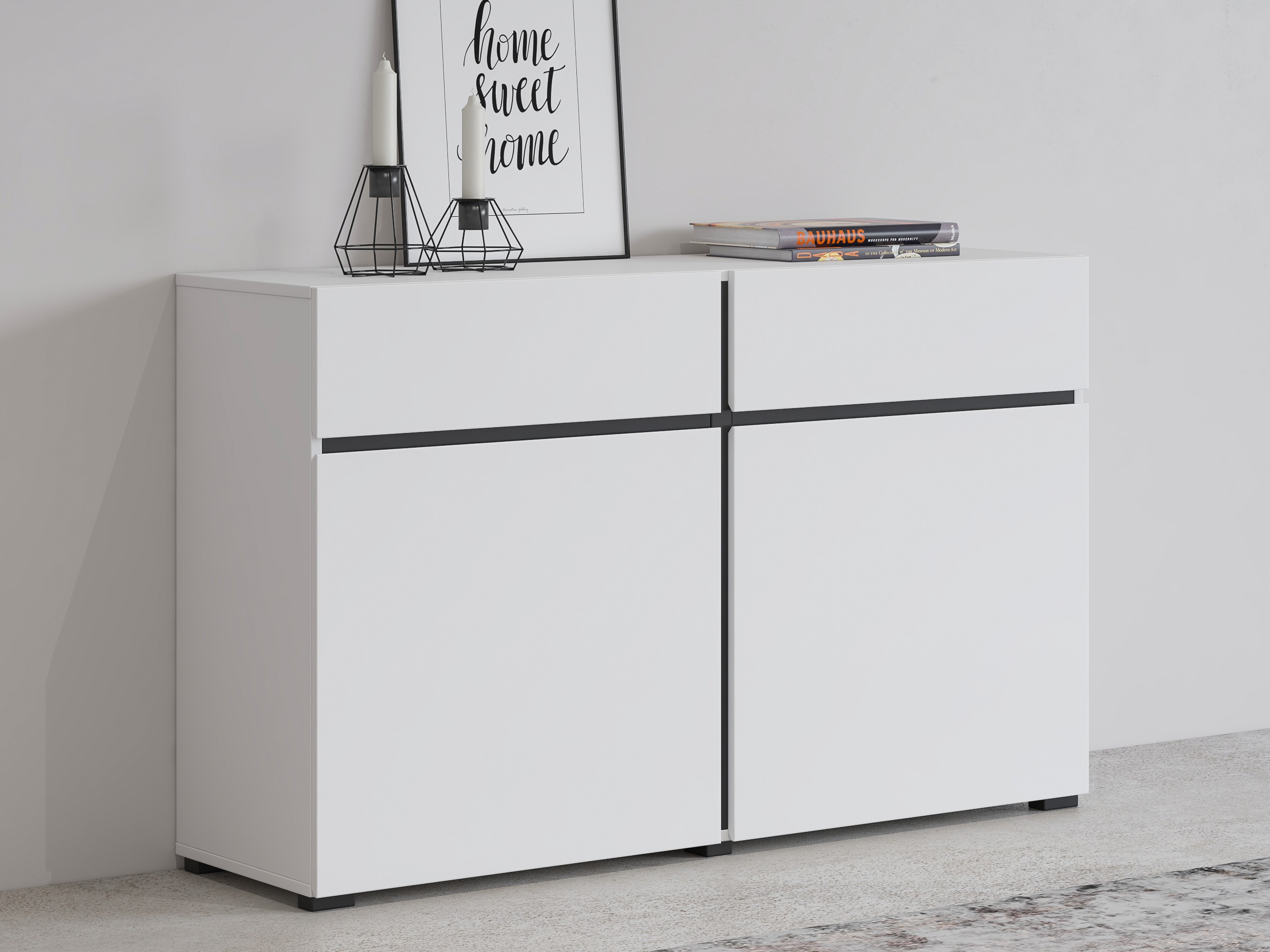 Cómoda Alfere 104 (Branco)