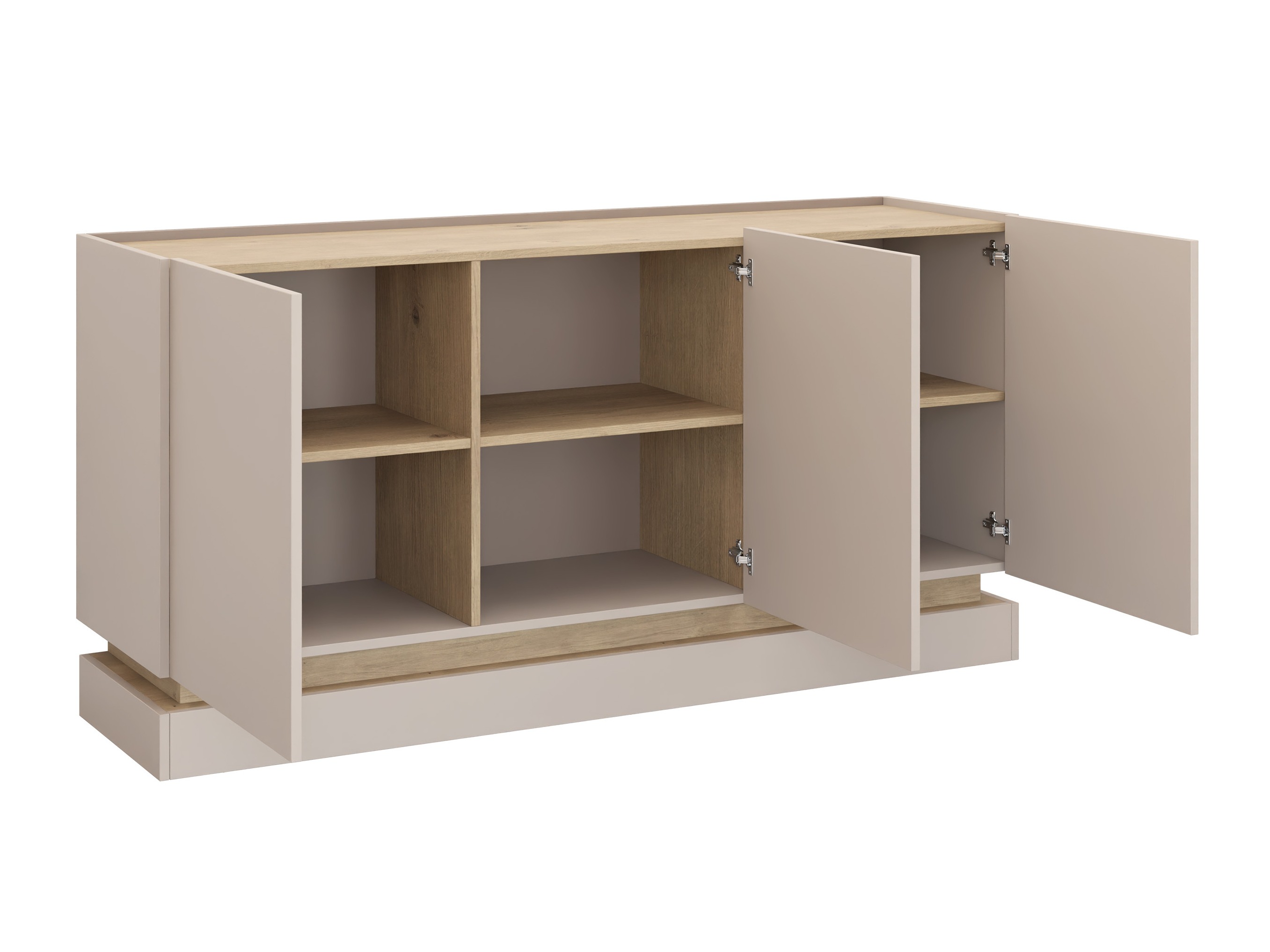 Conjunto para sala de estar Comfivo Dalvenu 104 (Preto + Carvalho)