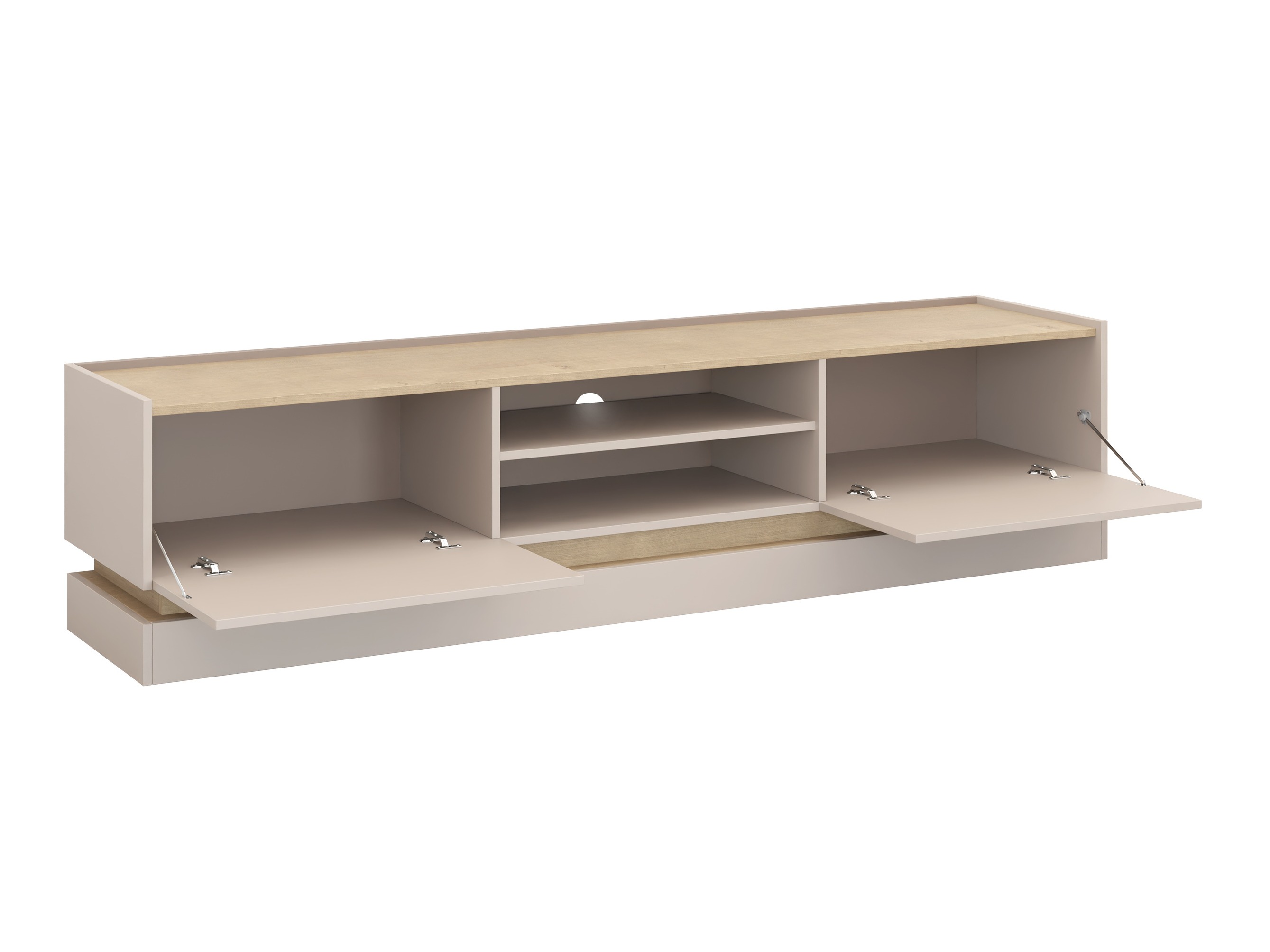 Conjunto para sala de estar Comfivo Tilia (Caxemira + Carvalho)