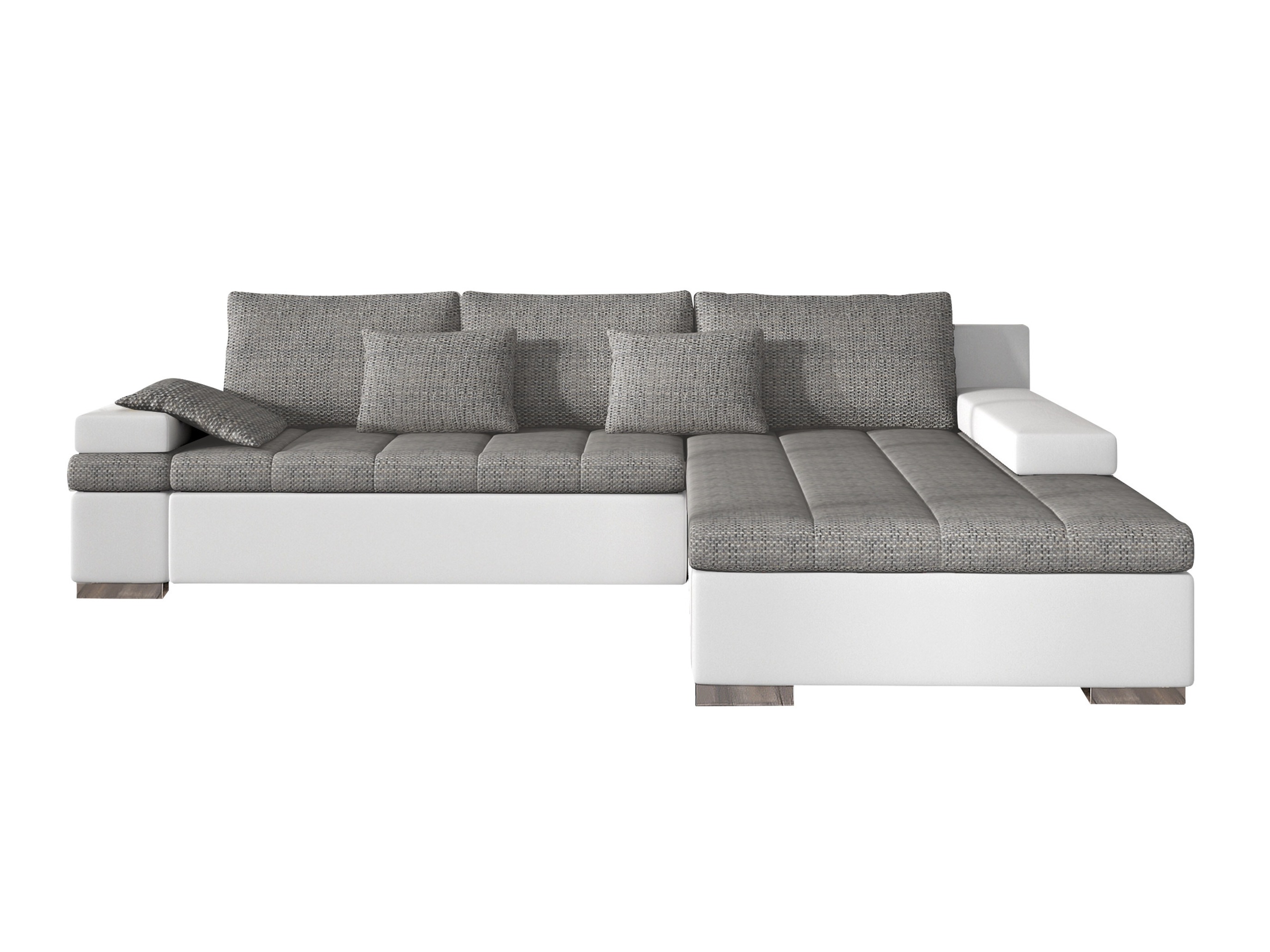 Sofá de canto Comfivo Olivetum (Soft 017 + Lawa 05)